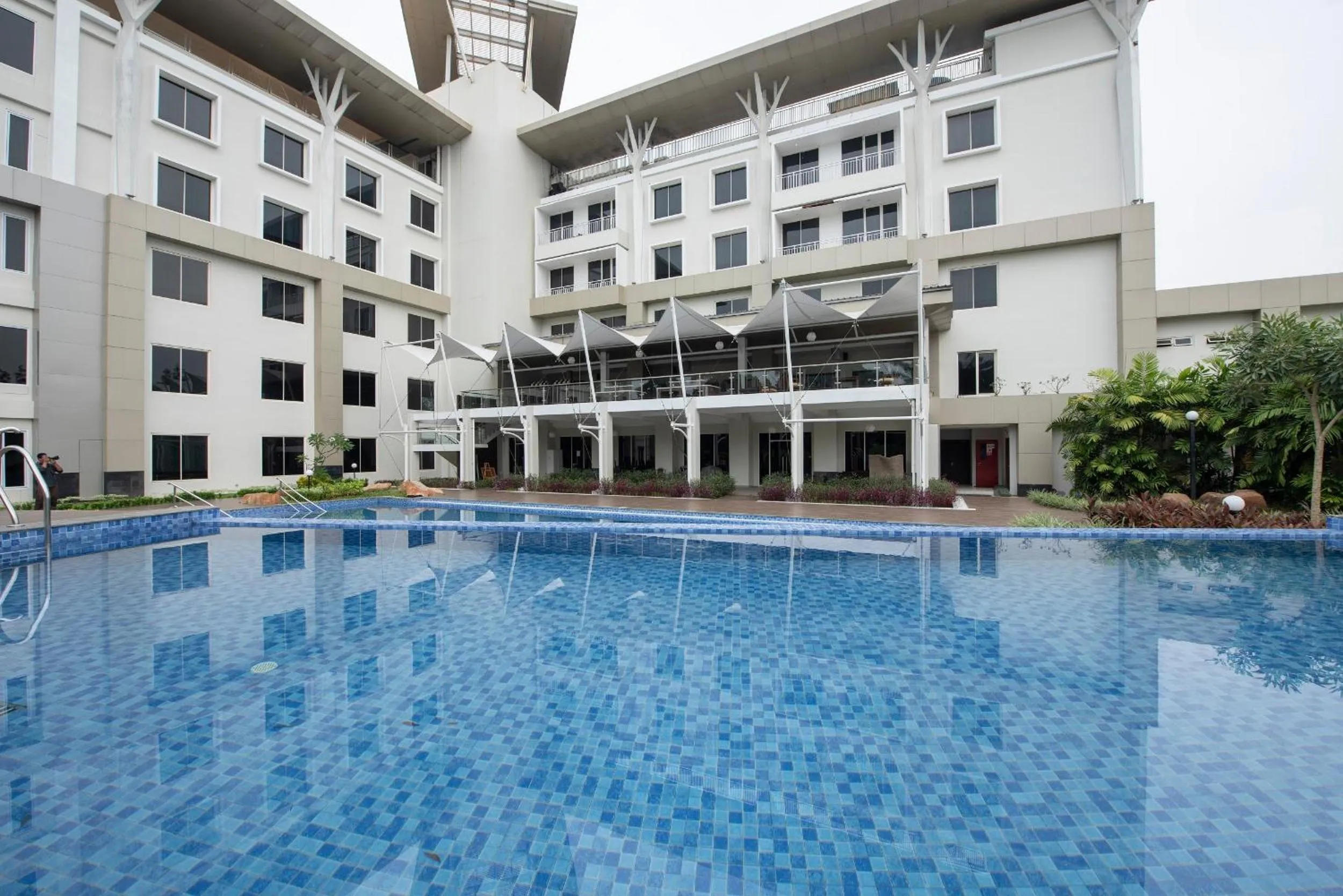 Swimming pool in The Royale Krakatau