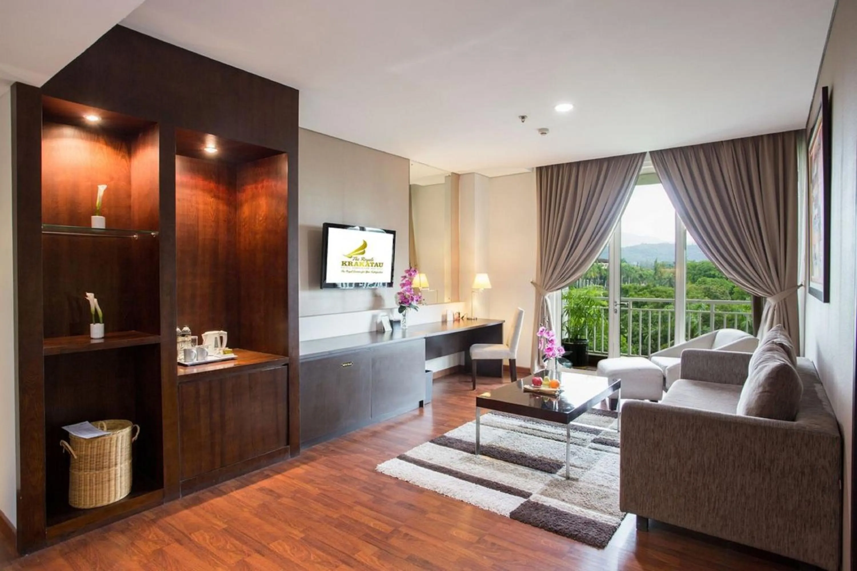 Living room in The Royale Krakatau