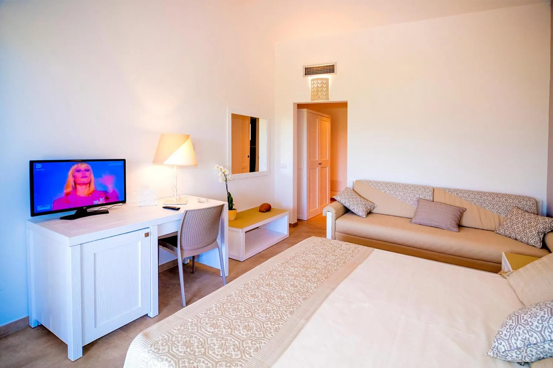 Bed in Stella Marina Budoni