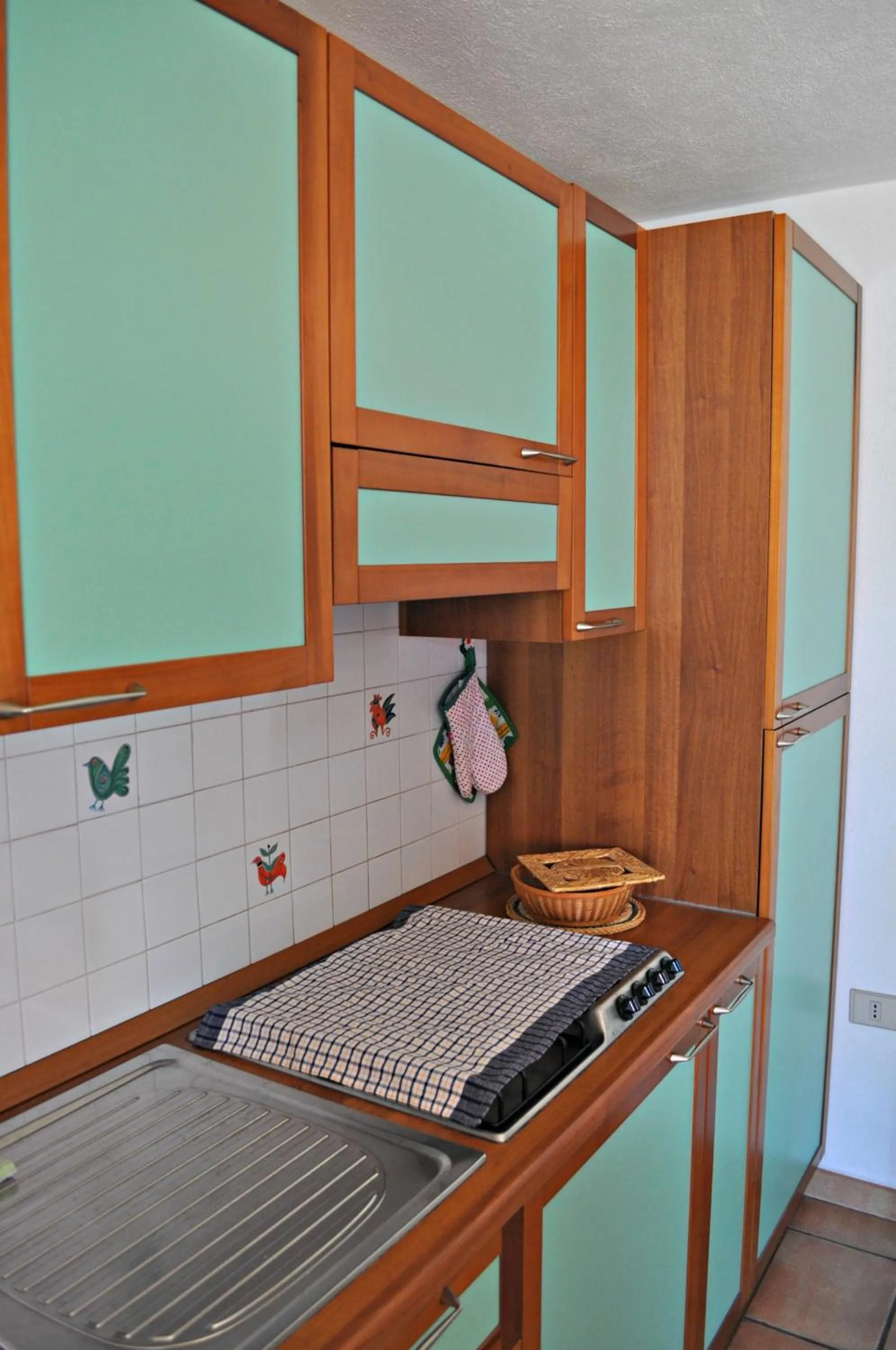 Kitchen or kitchenette in Stella Marina Budoni