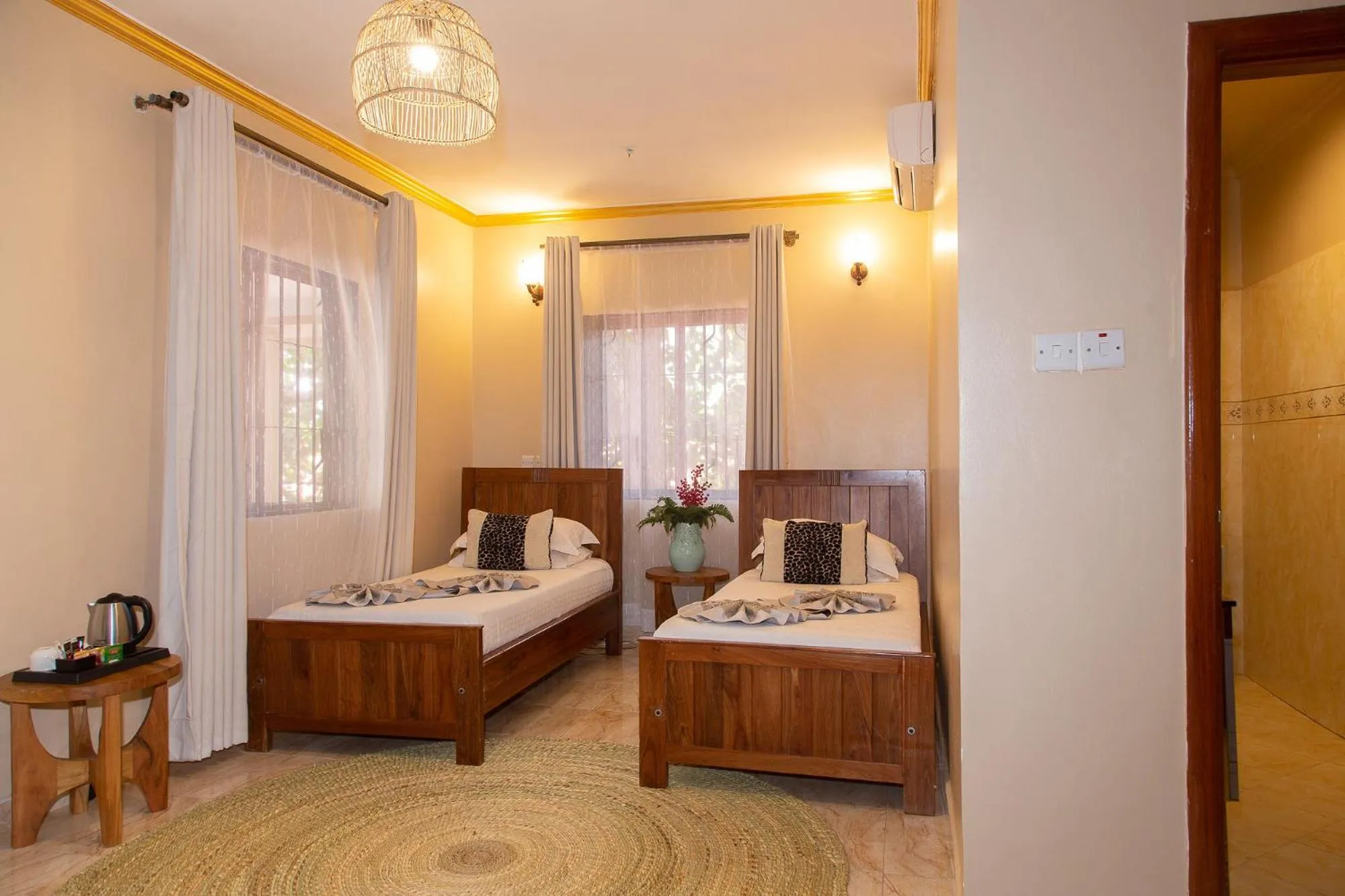 Bed in Tulia Boutique Hotel & Spa