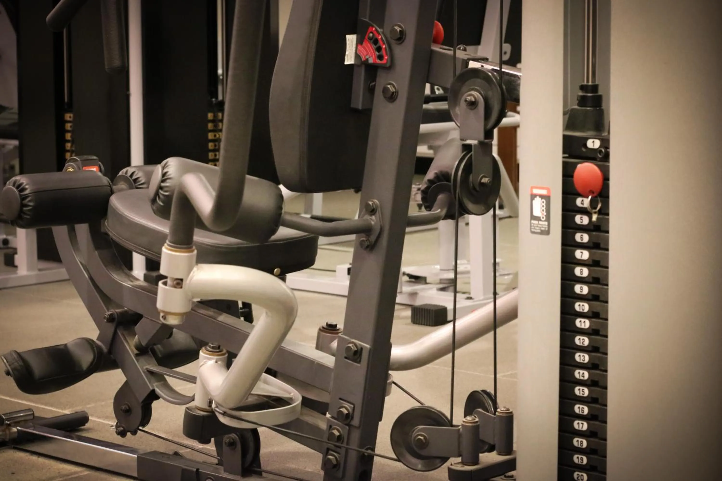 Fitness centre/facilities in EZ Moema Hotel