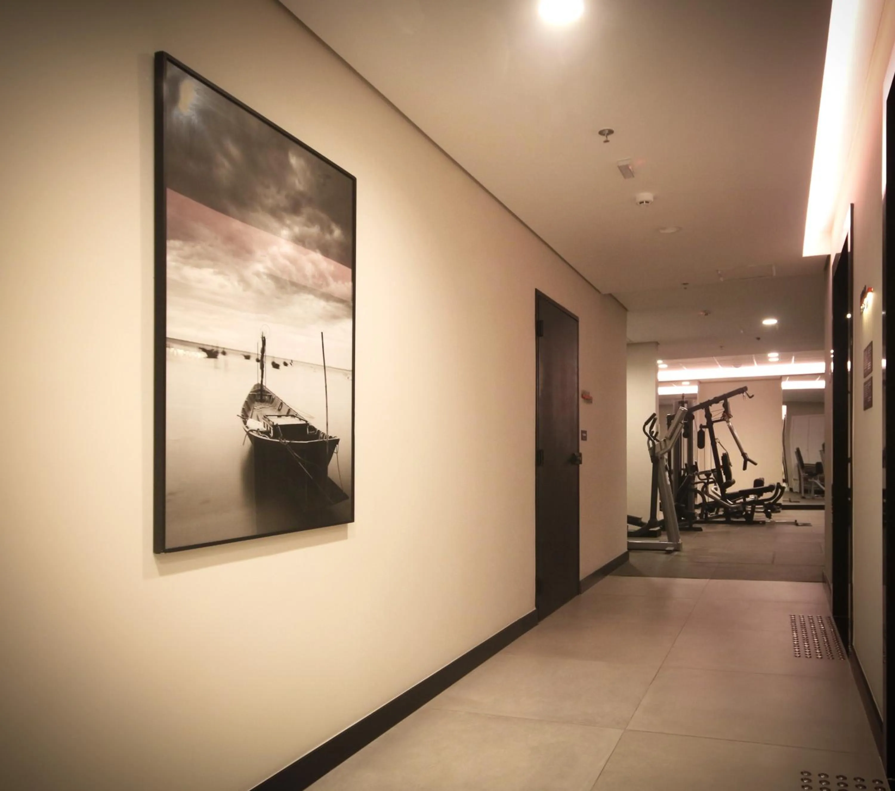 Fitness centre/facilities in EZ Moema Hotel