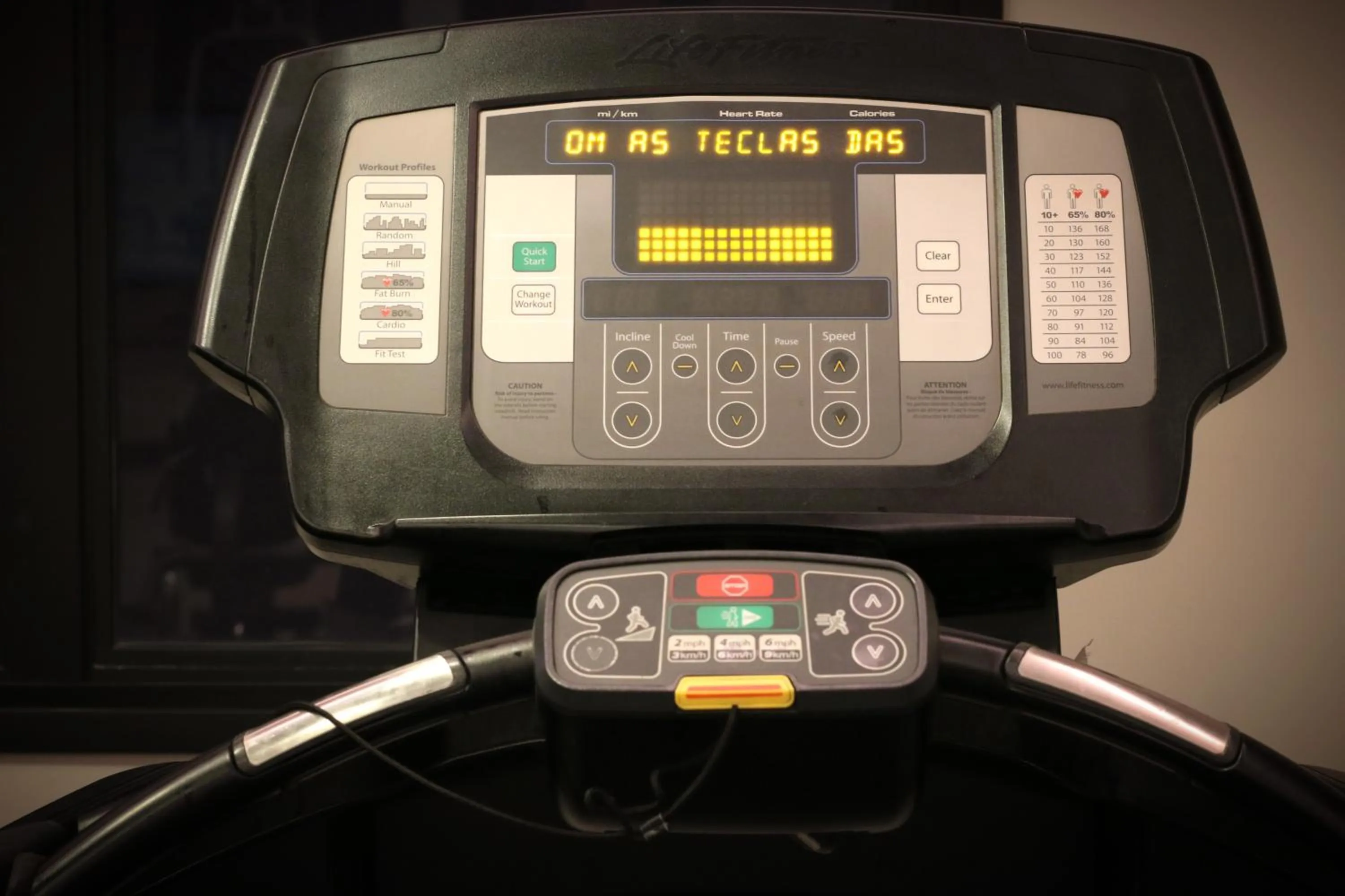 Fitness centre/facilities in EZ Moema Hotel