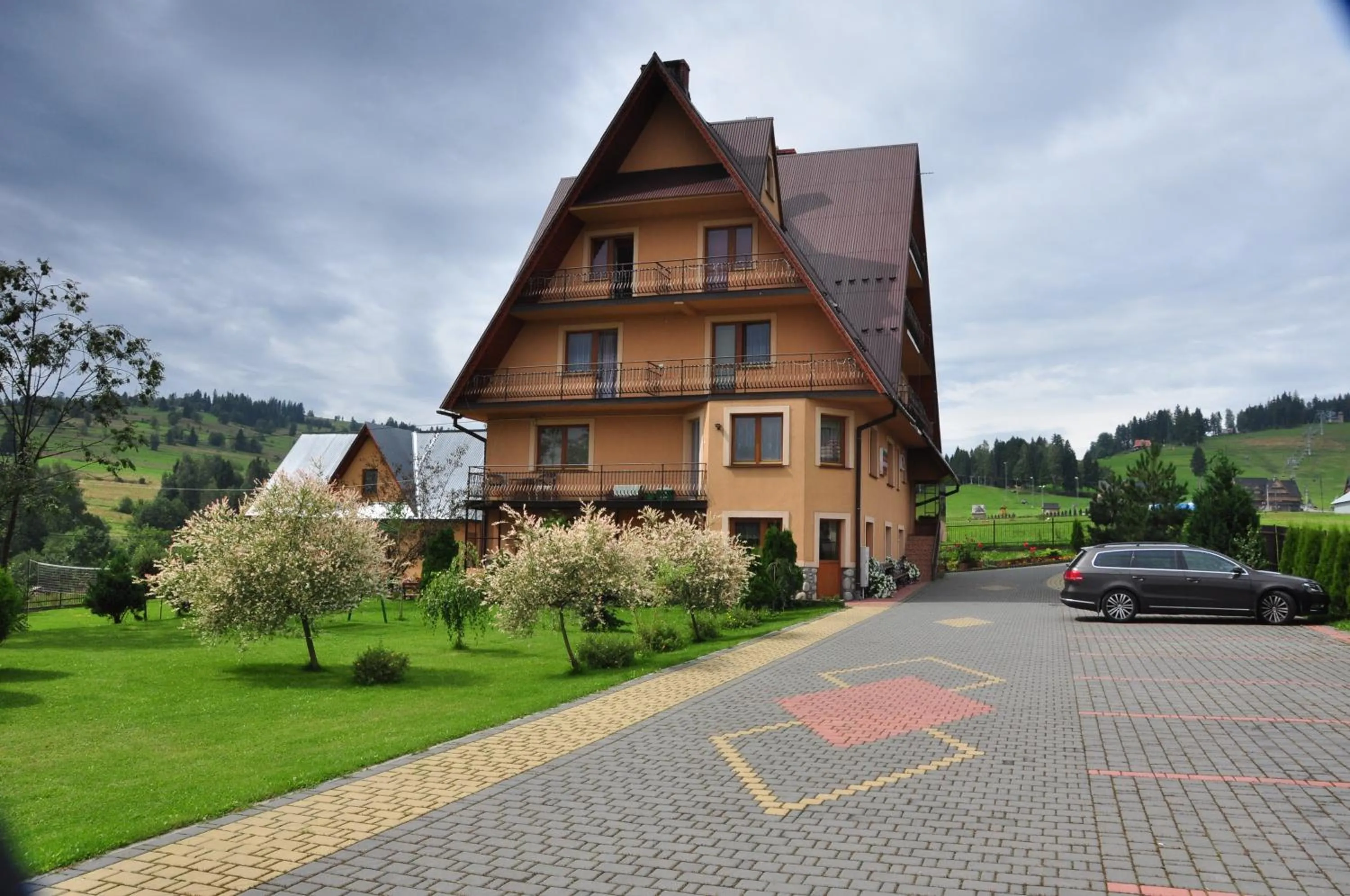Facade/entrance in Pokoje gościnne u Komperdow pod wyciągiem narciarskim Kaniowka