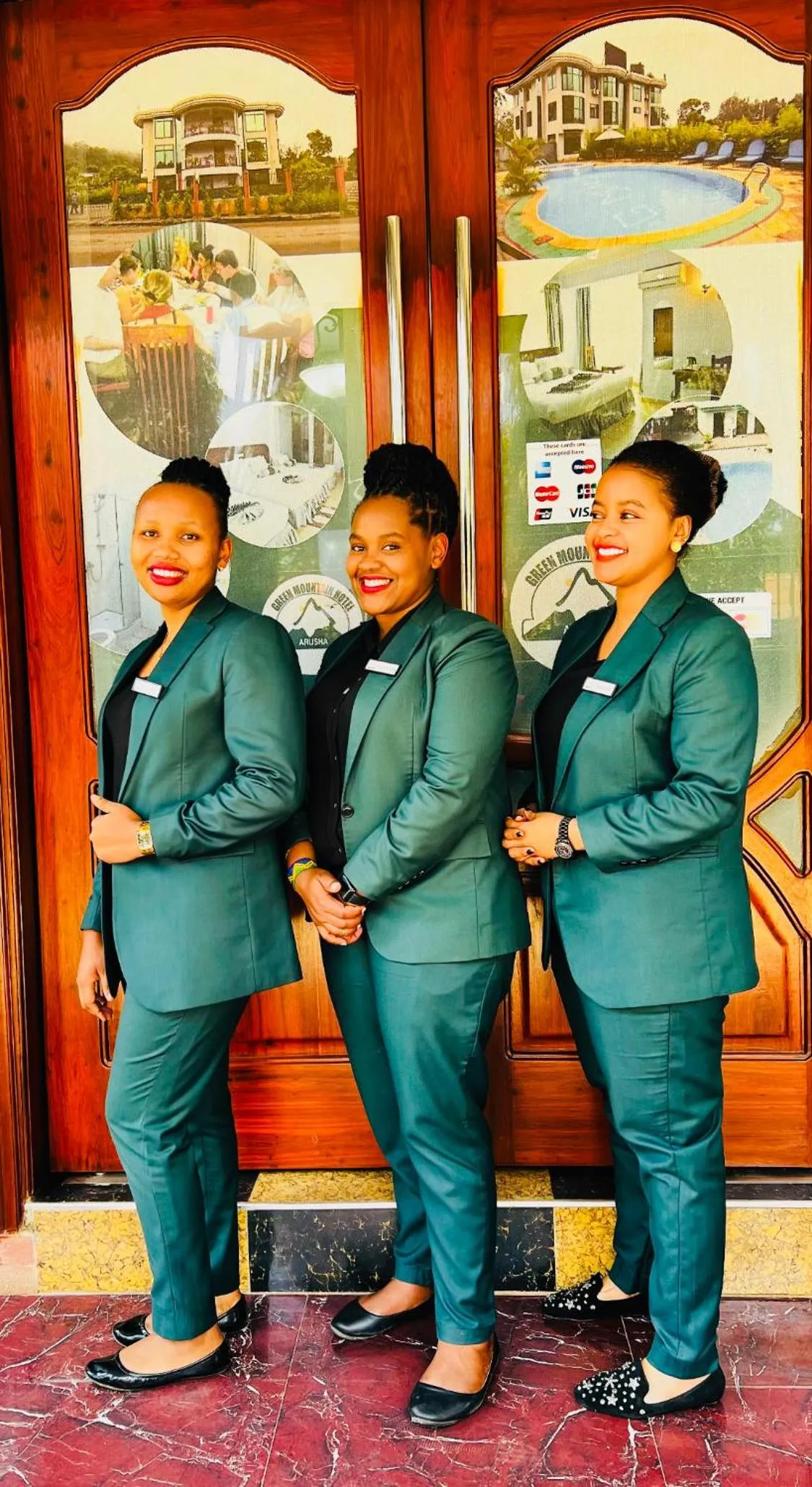 Staff in Green Mountain Hotel