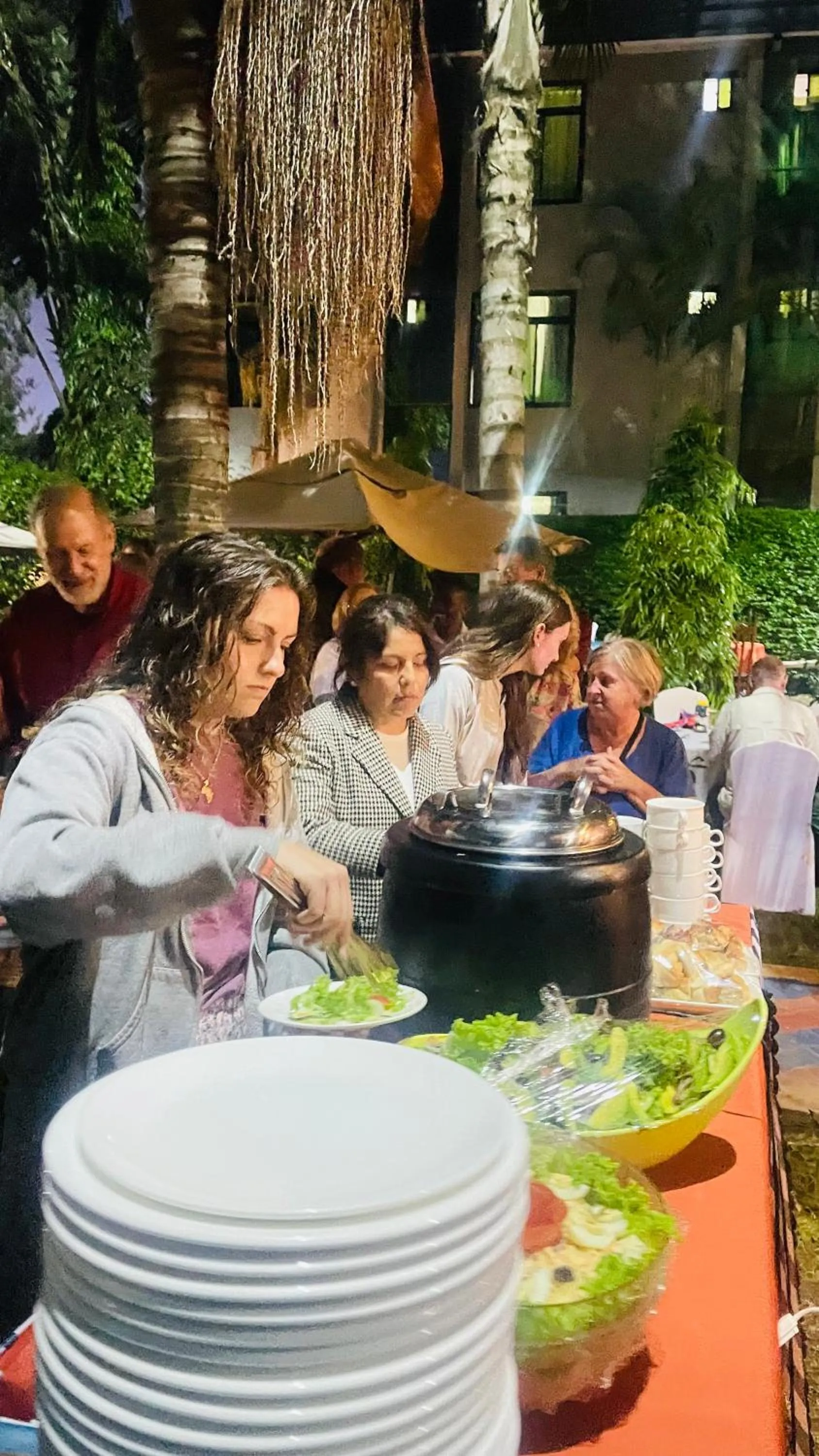 Dining area in Green Mountain Hotel