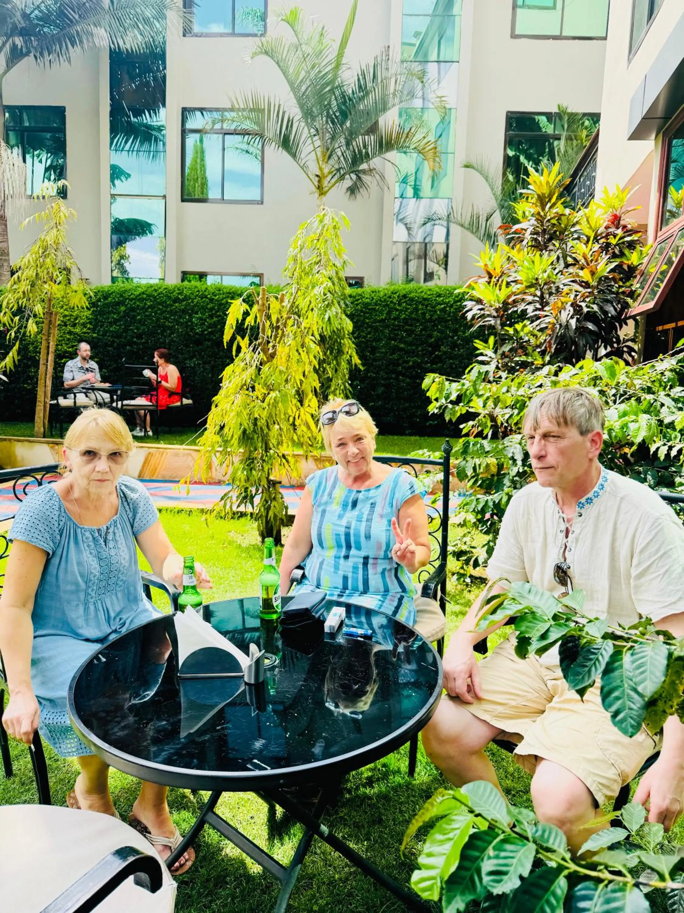 Garden view in Green Mountain Hotel