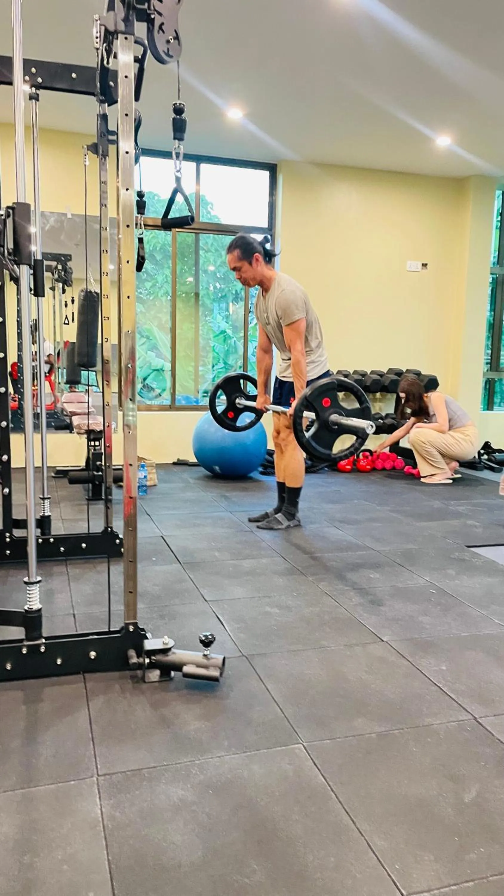 Fitness centre/facilities in Green Mountain Hotel