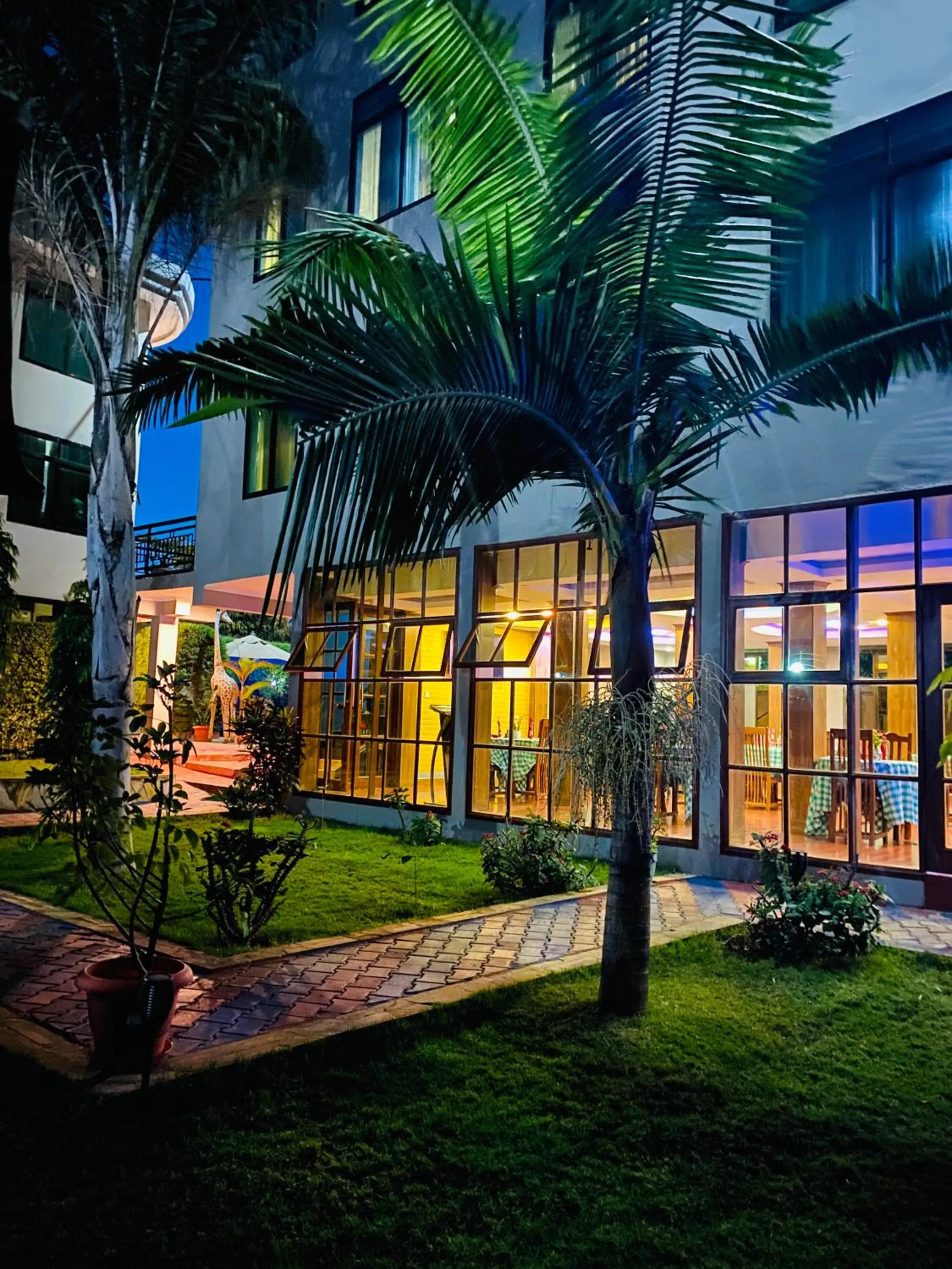 Property building in Green Mountain Hotel