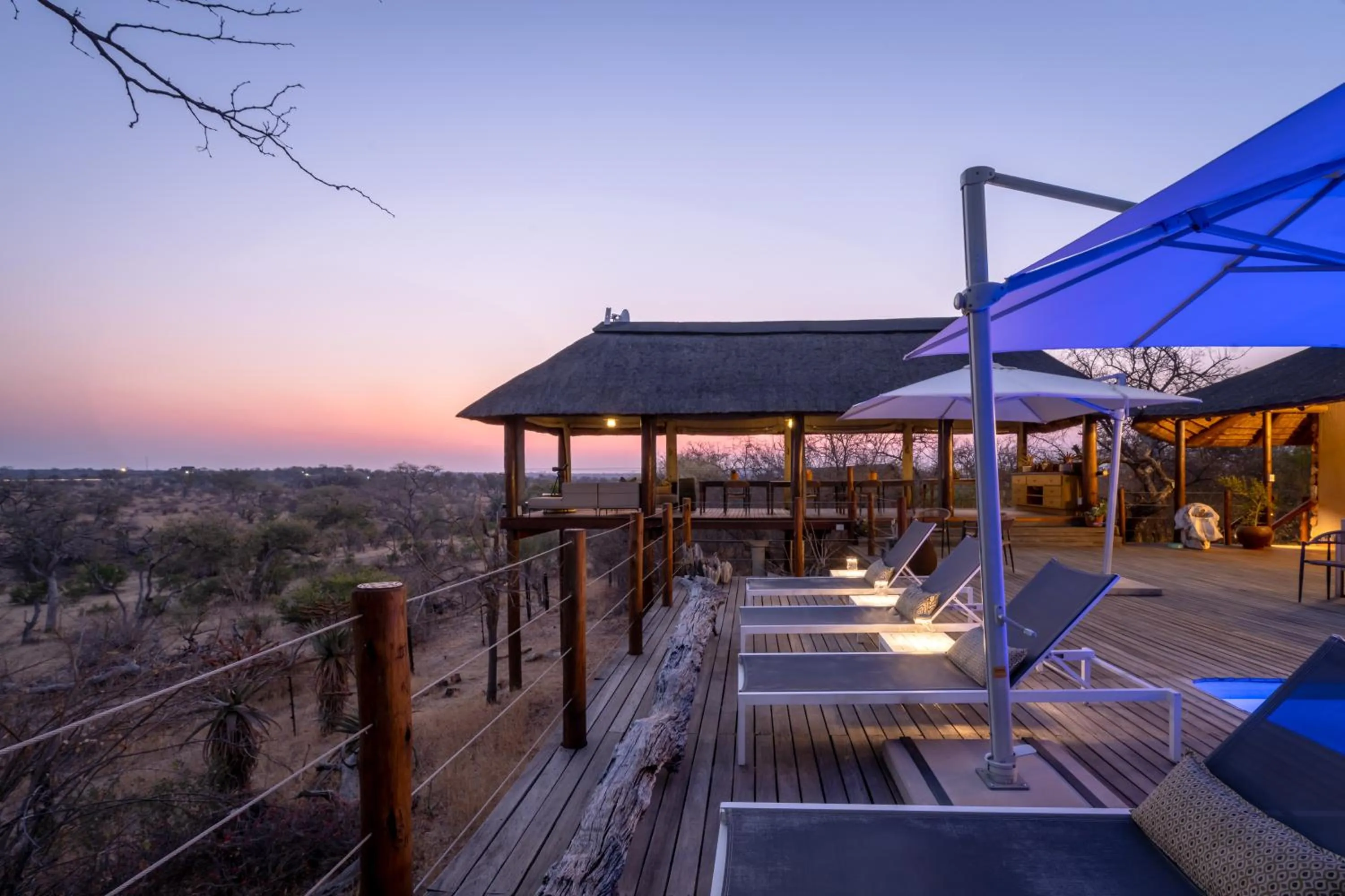 Garden in Sausage Tree Safari Camp