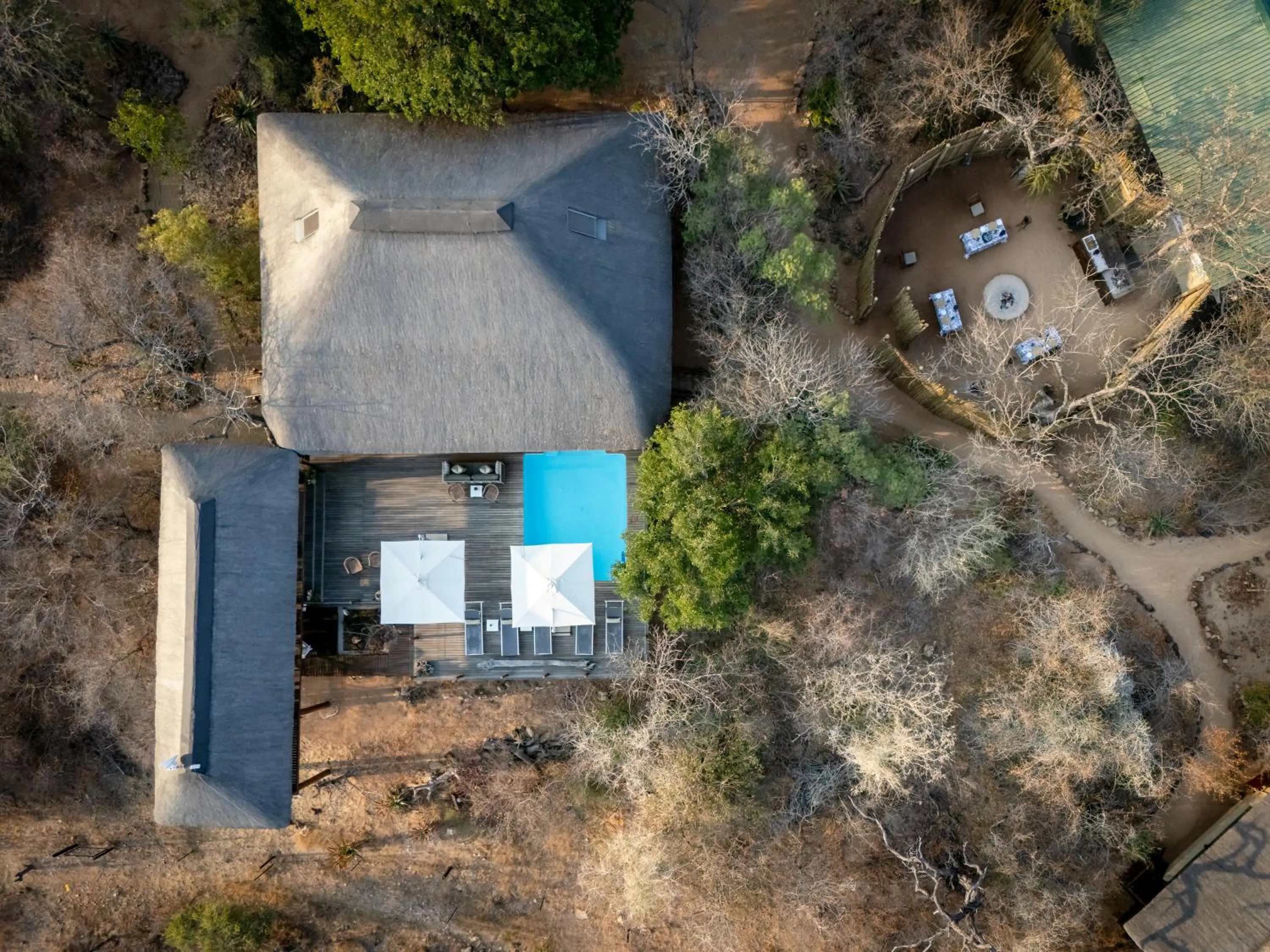 Property building in Sausage Tree Safari Camp