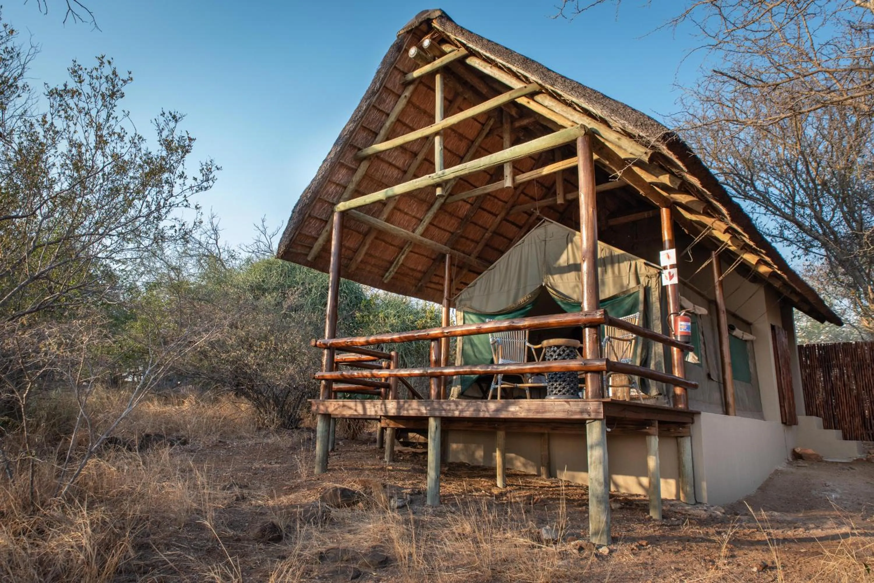 Property building in Sausage Tree Safari Camp