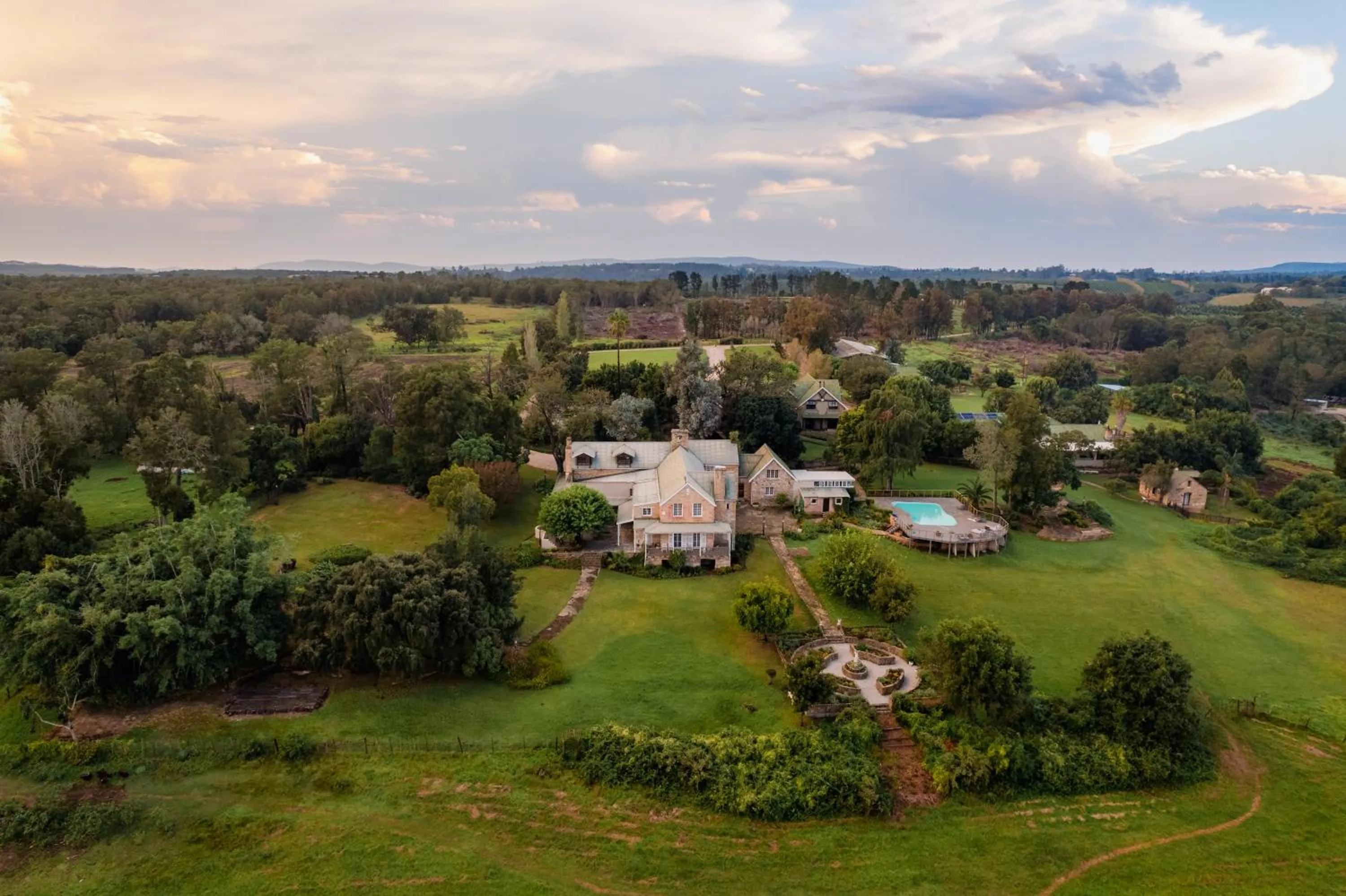 Natural landscape in Portland Manor