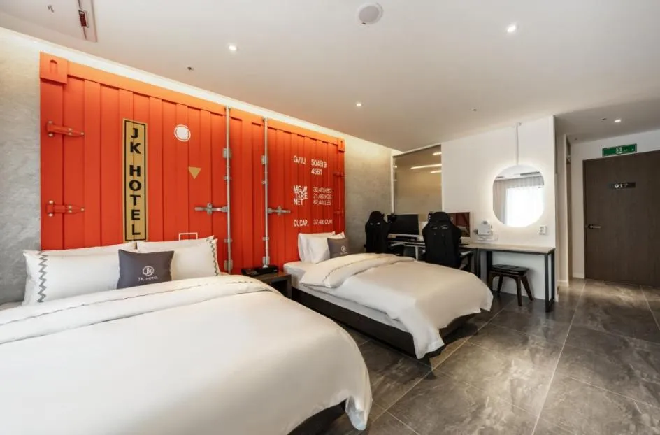 Bed in Gimpo JK Hotel