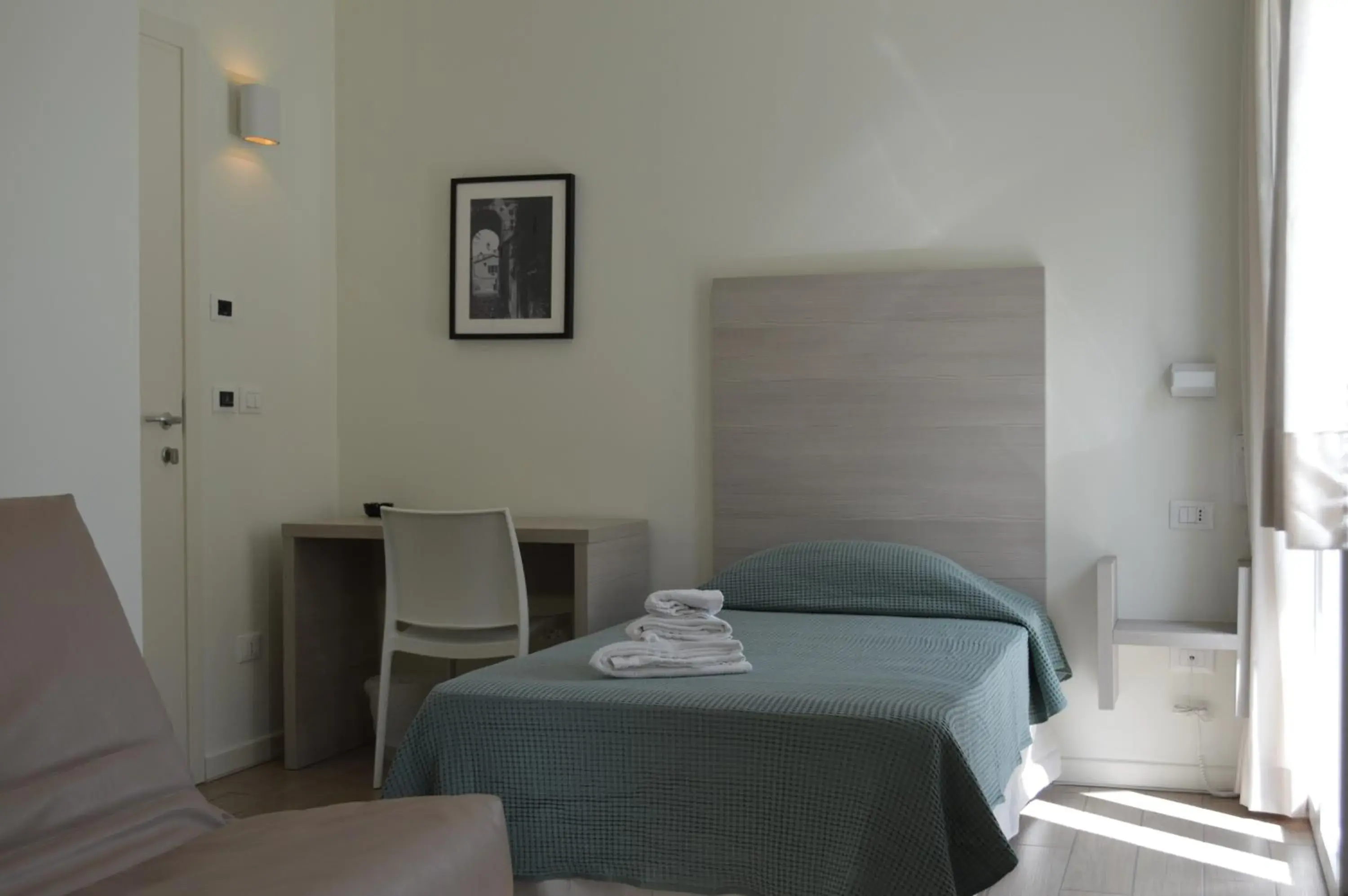 Bed in Hotel Riva e Mare