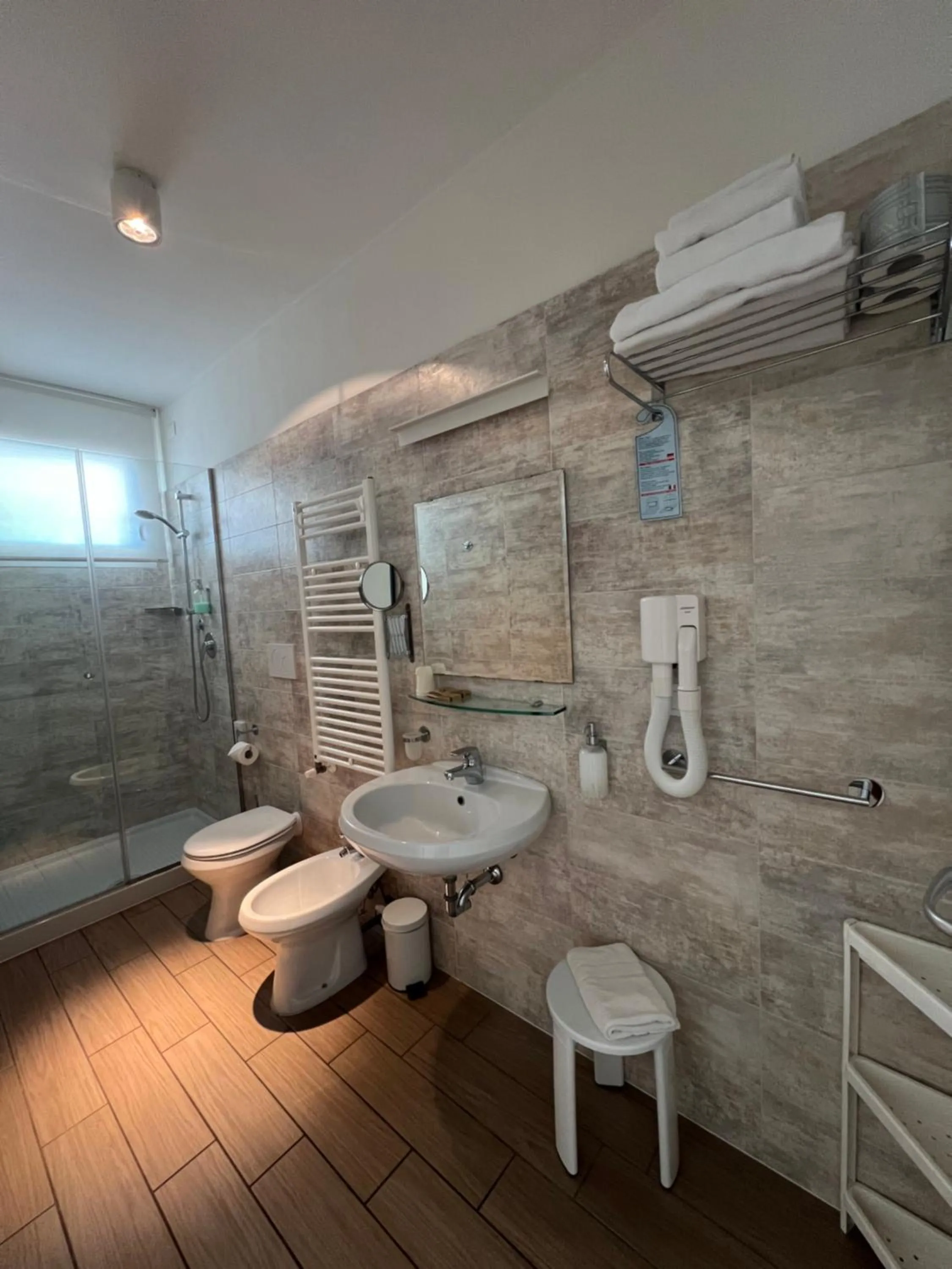 Bathroom in Hotel Riva e Mare
