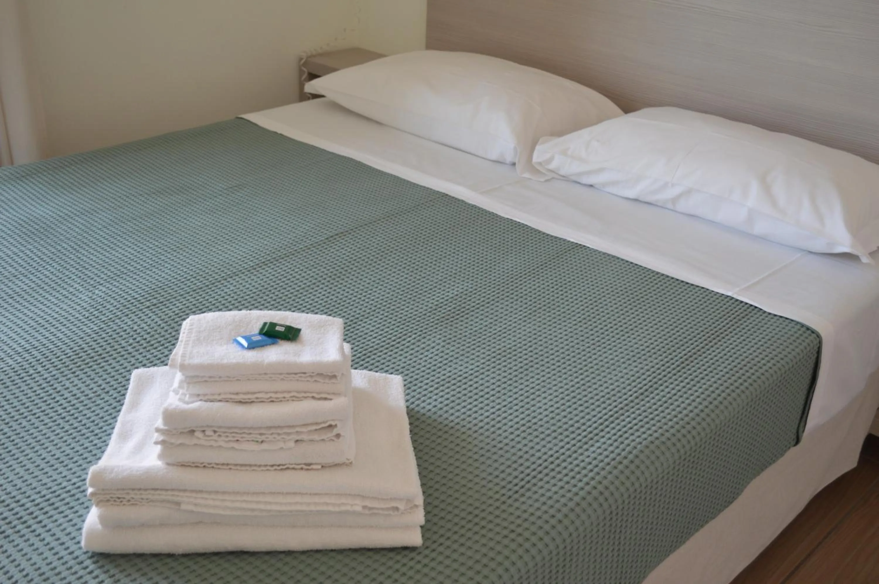 Bed in Hotel Riva e Mare