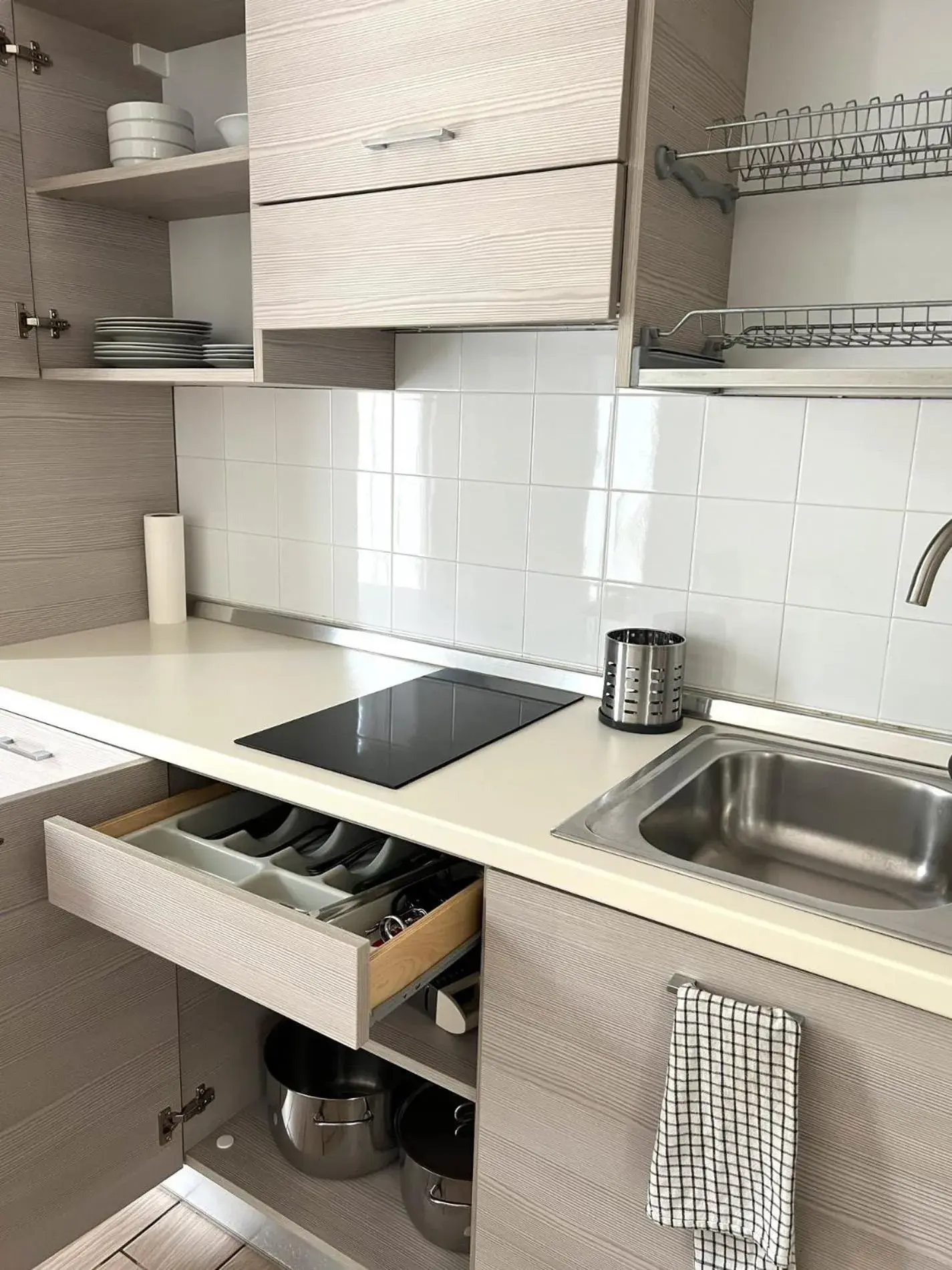 Kitchen or kitchenette, Kitchen/Kitchenette in Hotel Riva e Mare