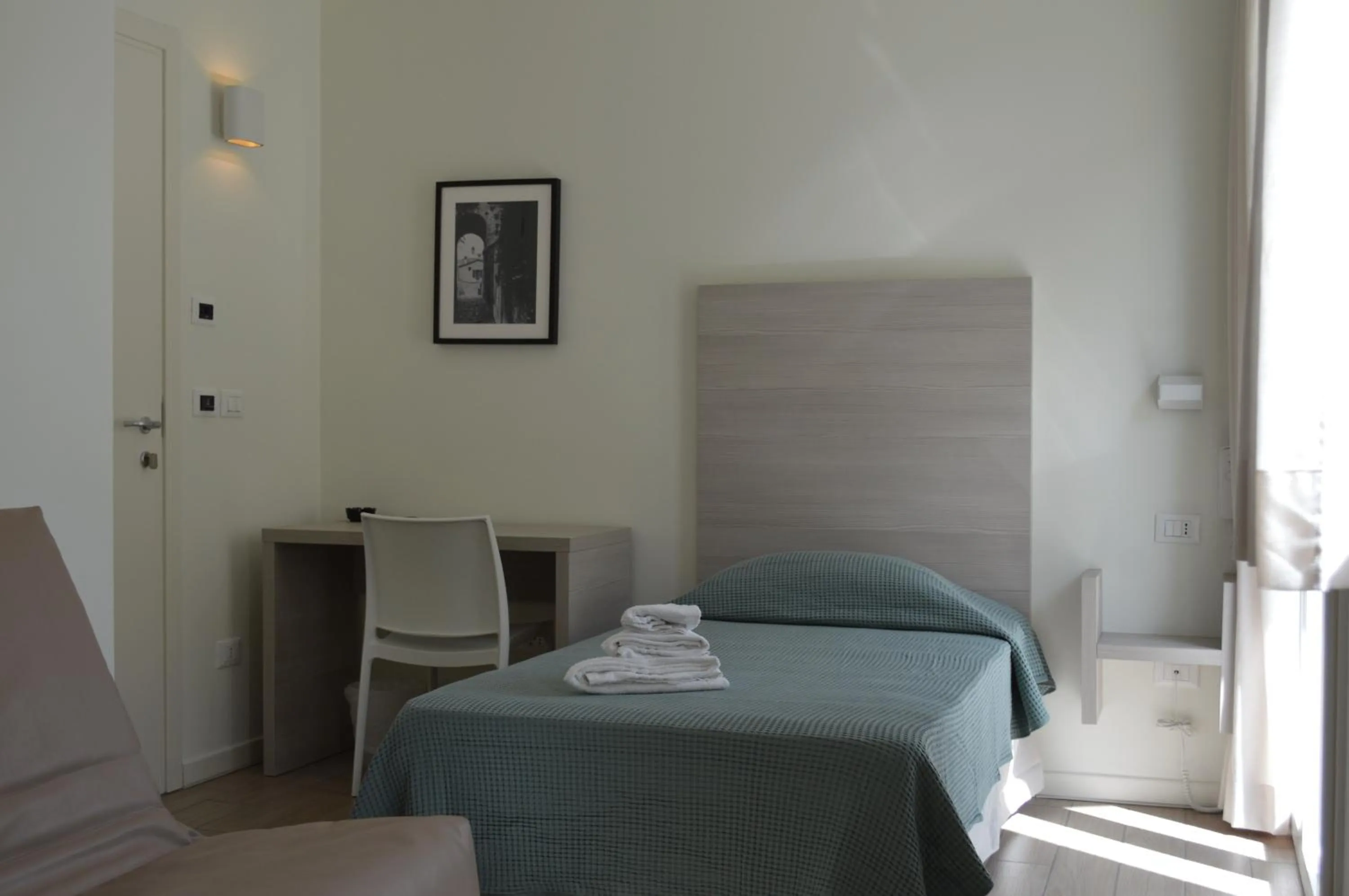 Bed in Hotel Riva e Mare