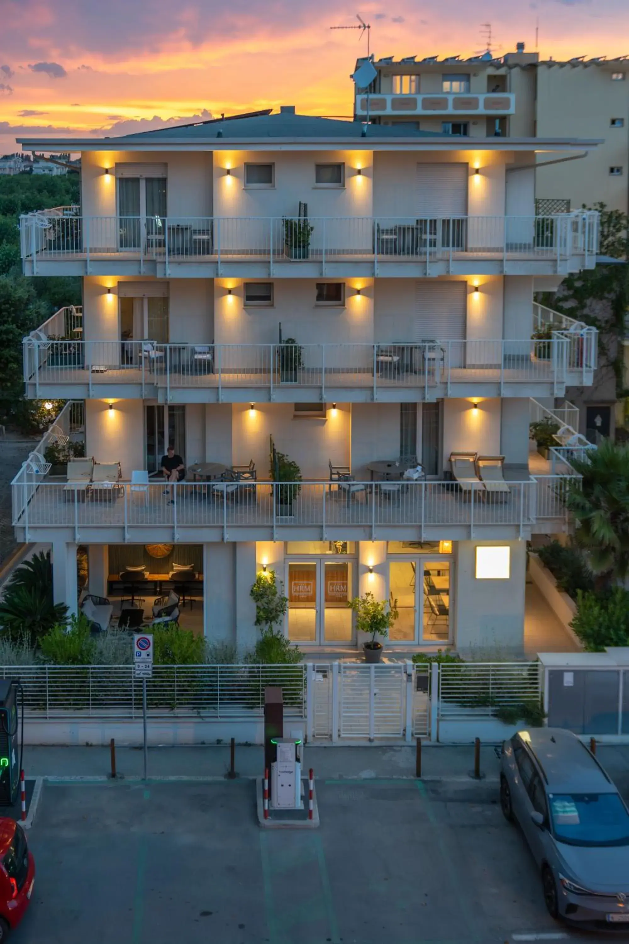 Property Building in Hotel Riva e Mare