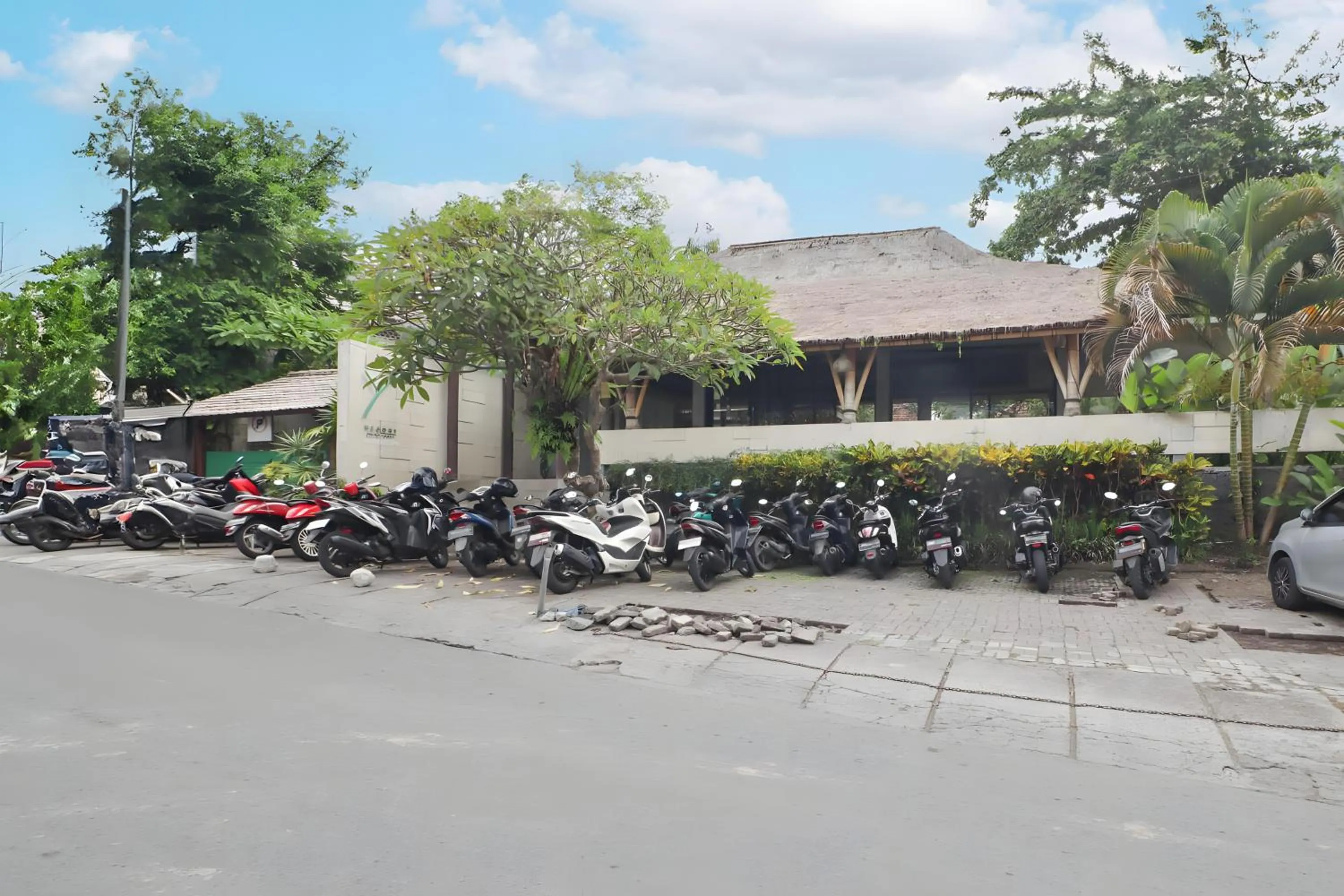 Facade/entrance in Belvilla Y Resort Near Central Ubud