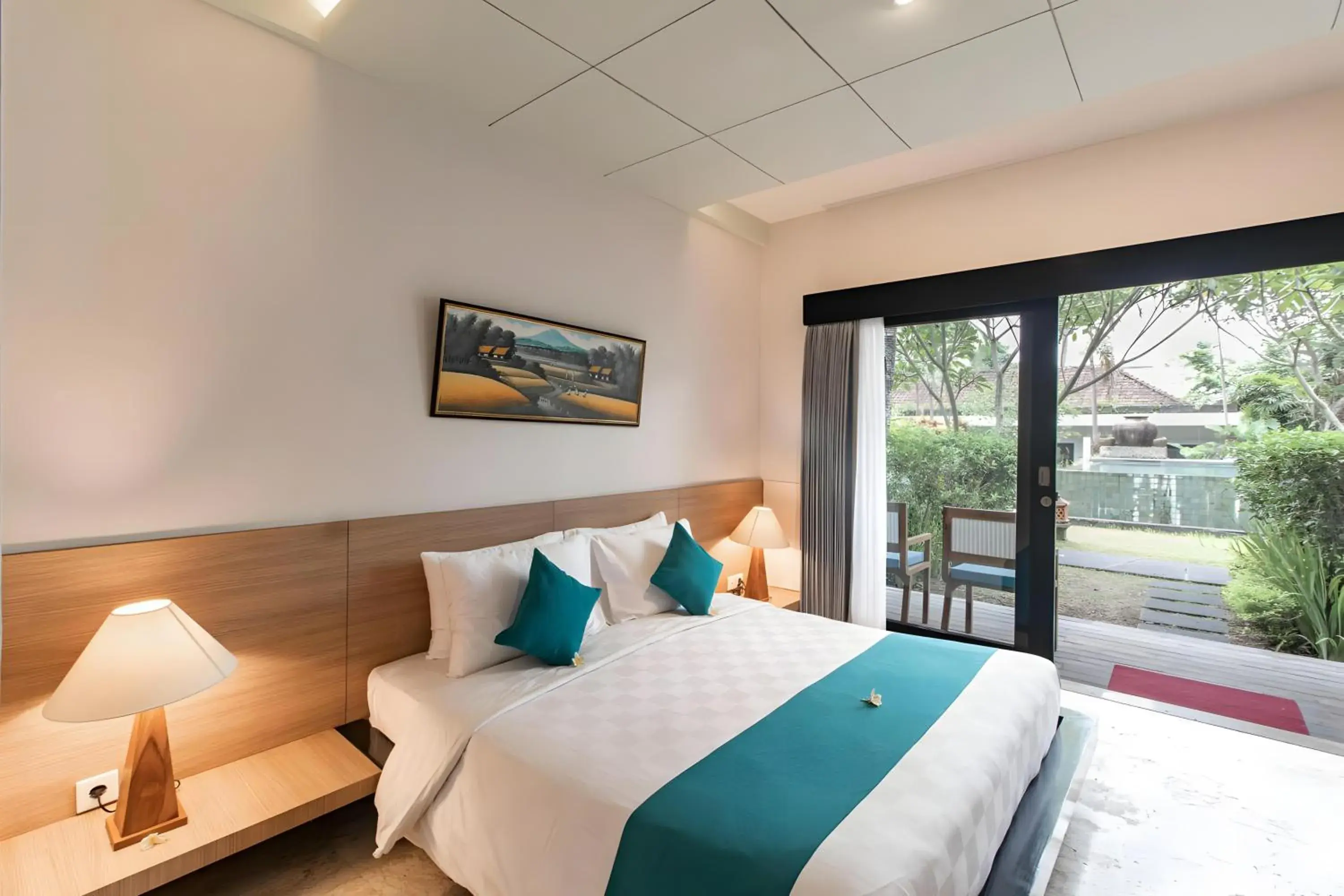 Bed in Belvilla Y Resort Near Central Ubud Bed in Belvilla Y Resort Near Central Ubud