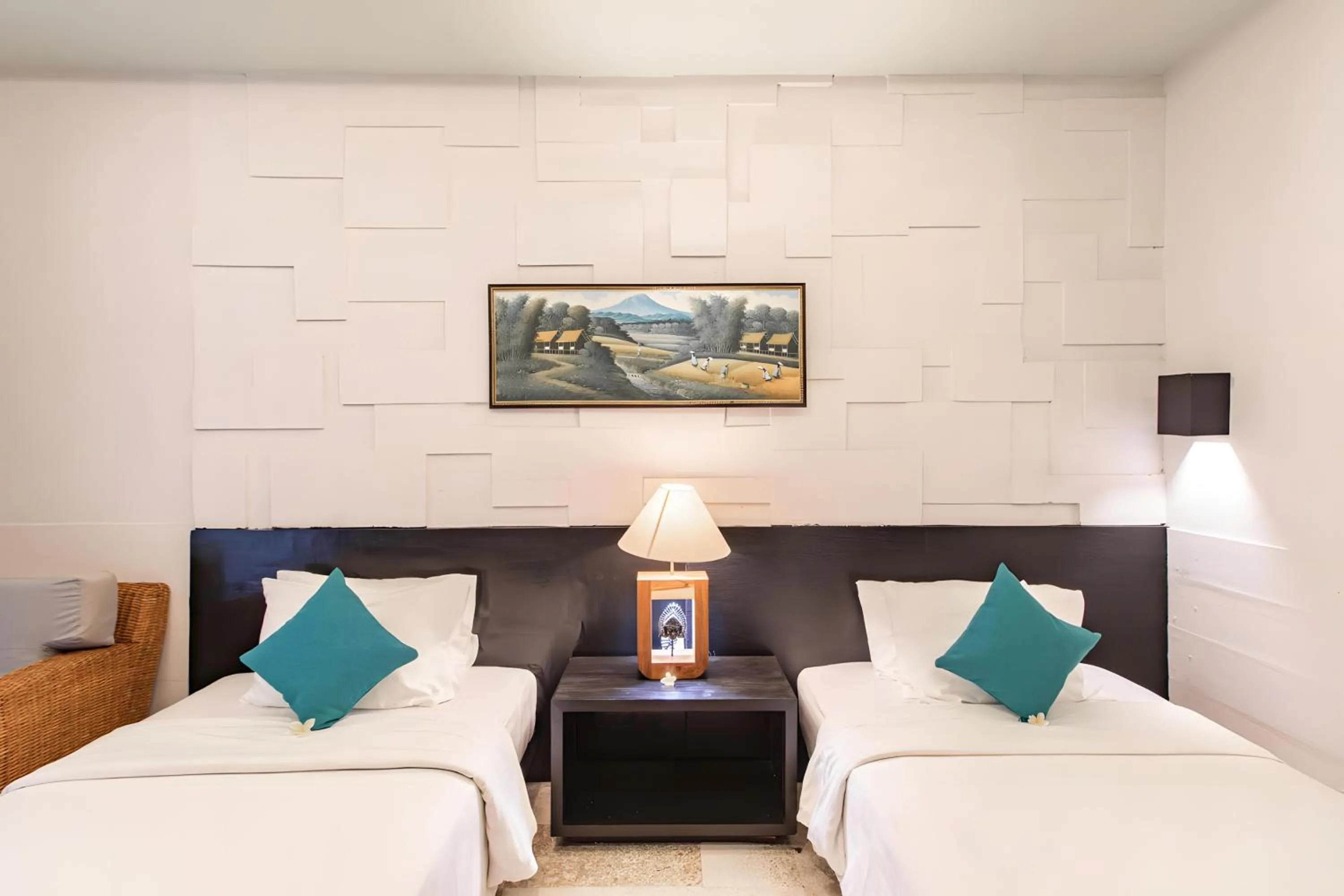 Bed in Belvilla Y Resort Near Central Ubud