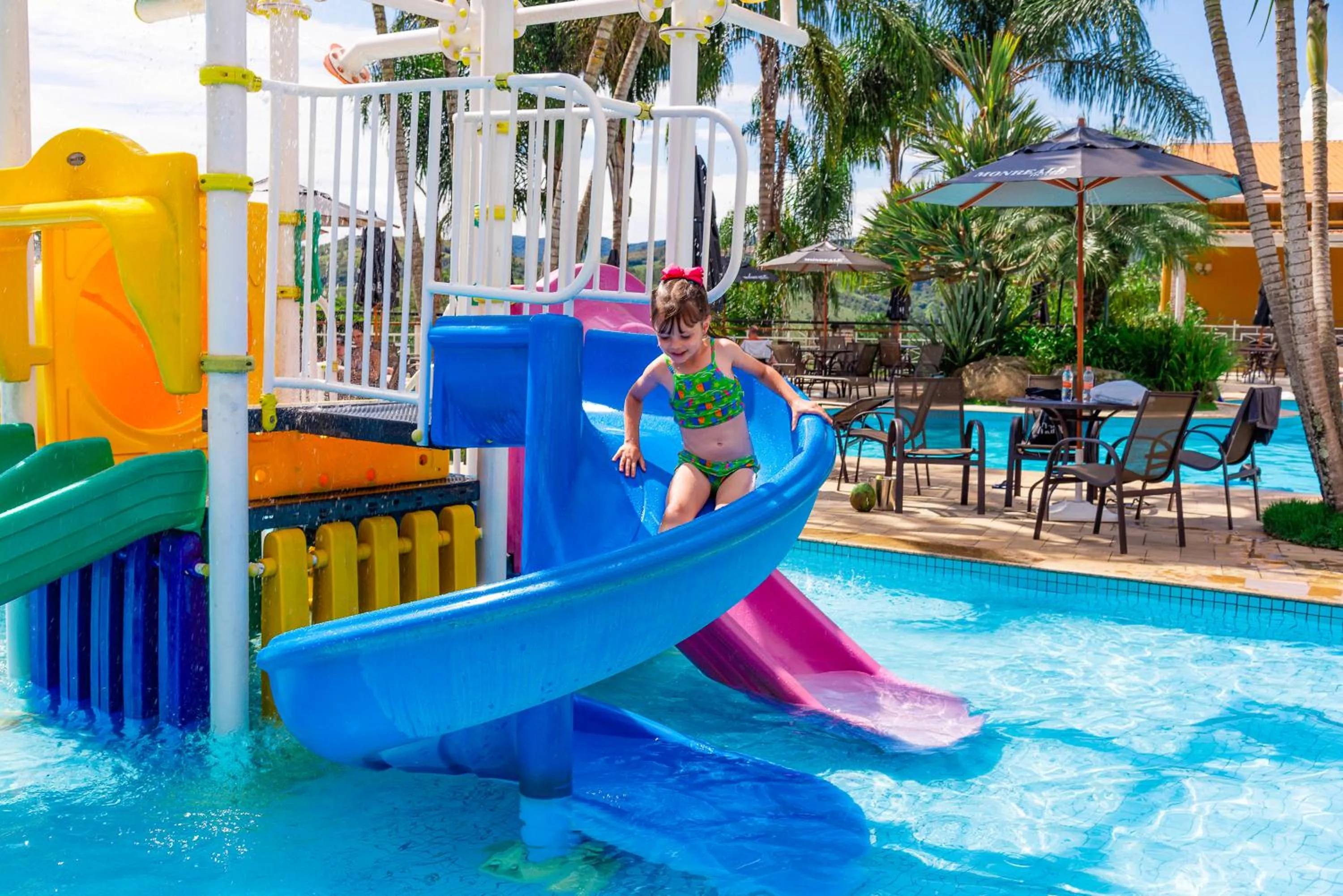 Pool view in Monreale Resort Parque Aquático