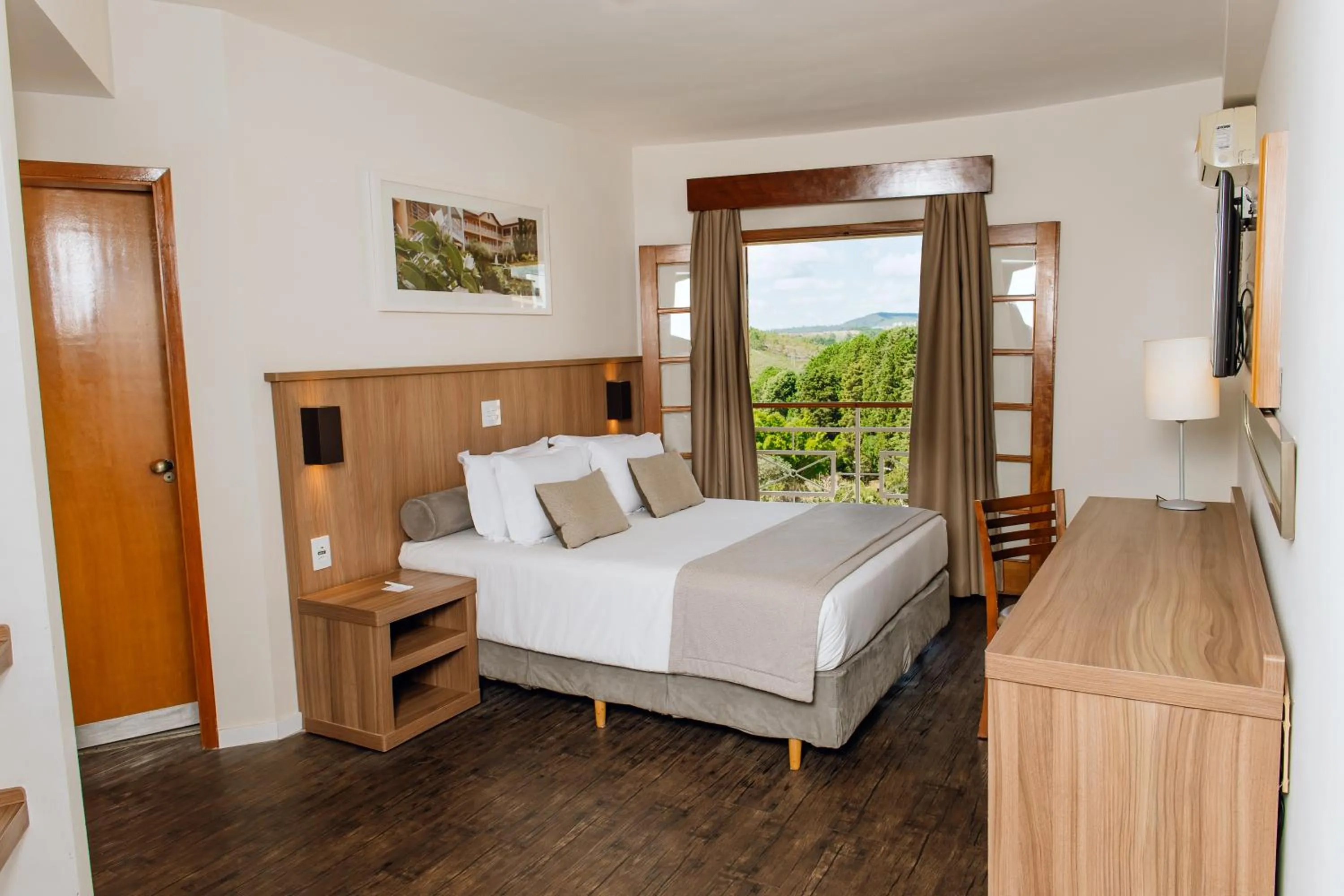 Bedroom, Bed in Monreale Resort Parque Aquático