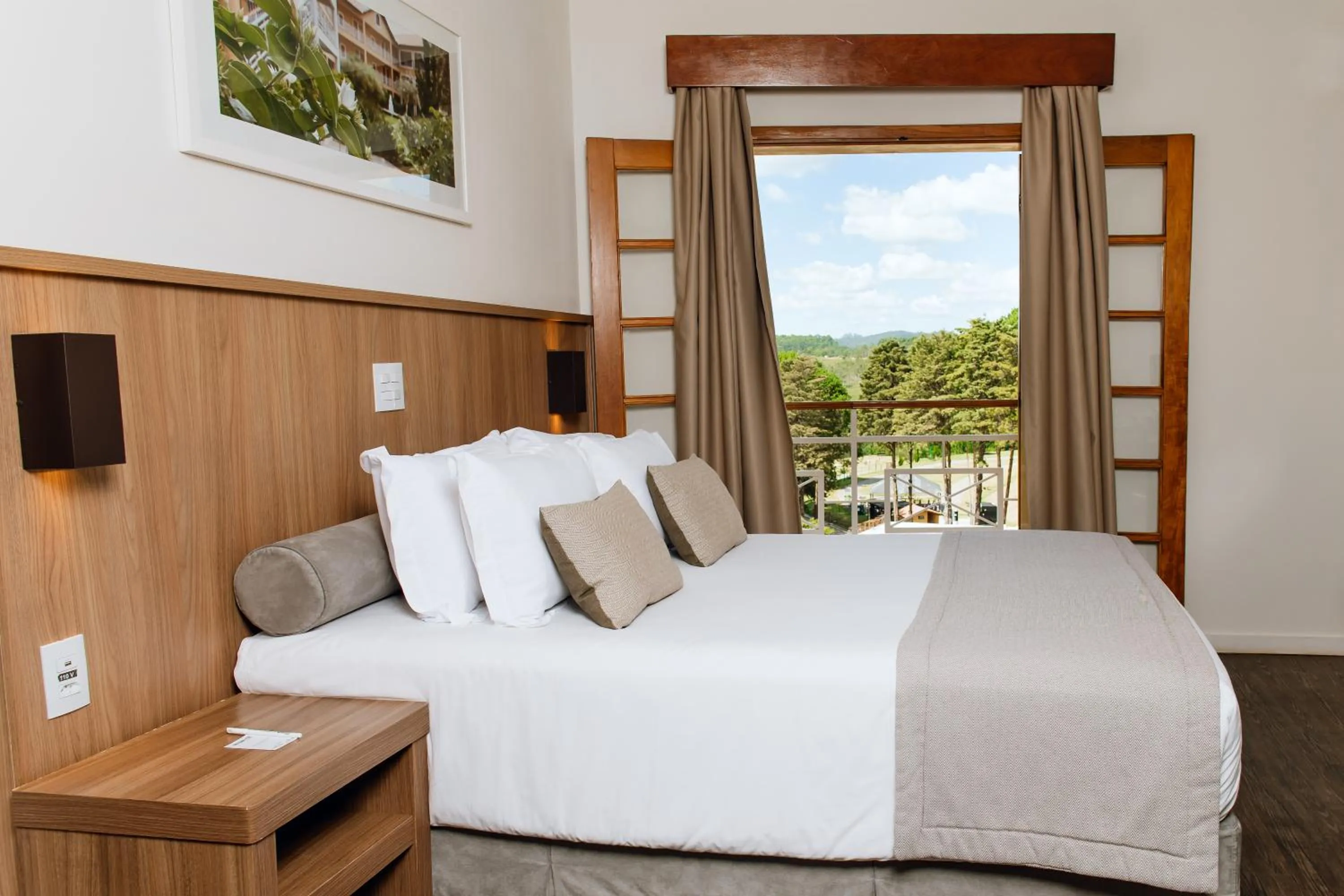 Bedroom, Bed in Monreale Resort Parque Aquático