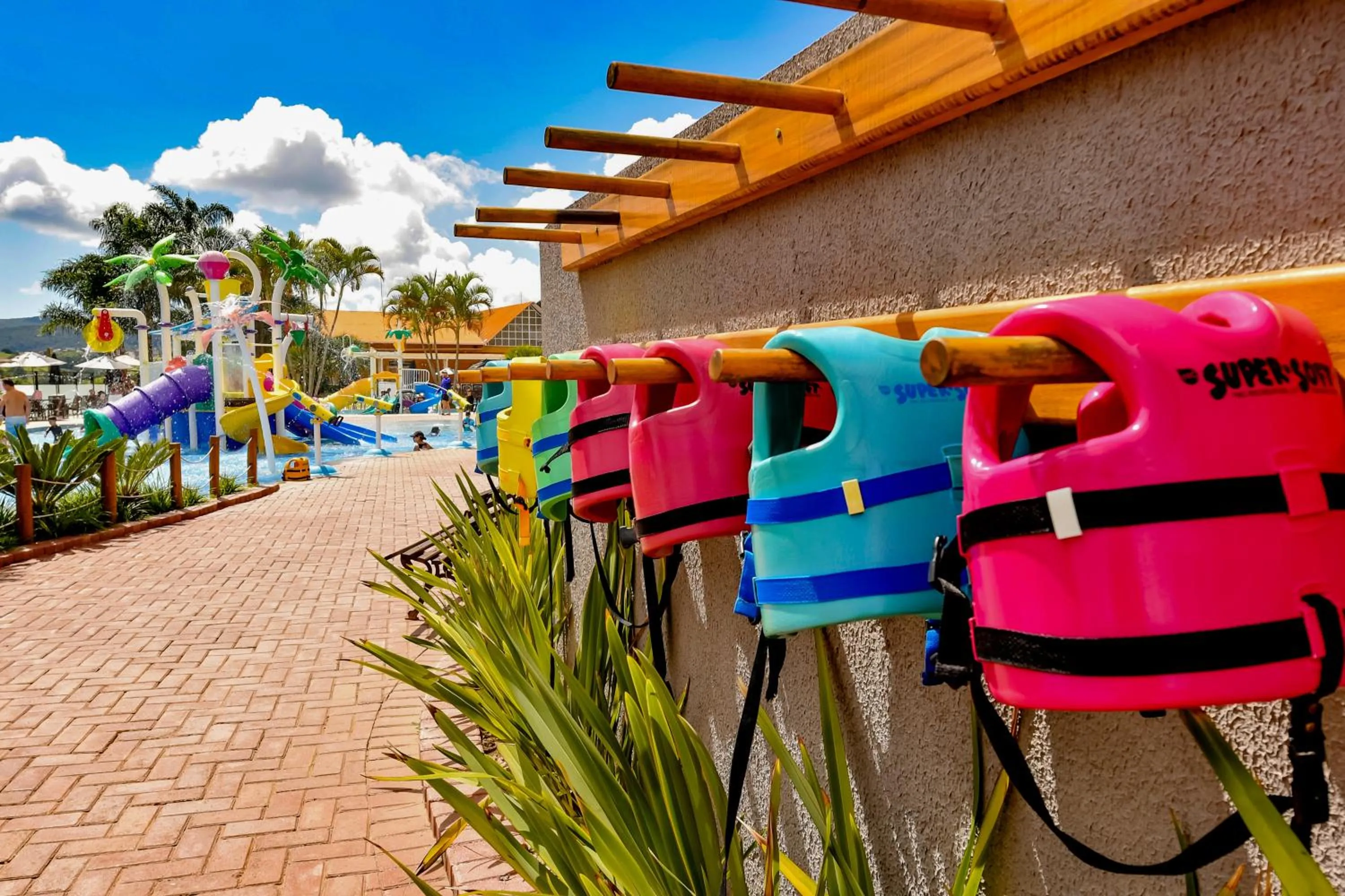 Swimming pool in Monreale Resort Parque Aquático