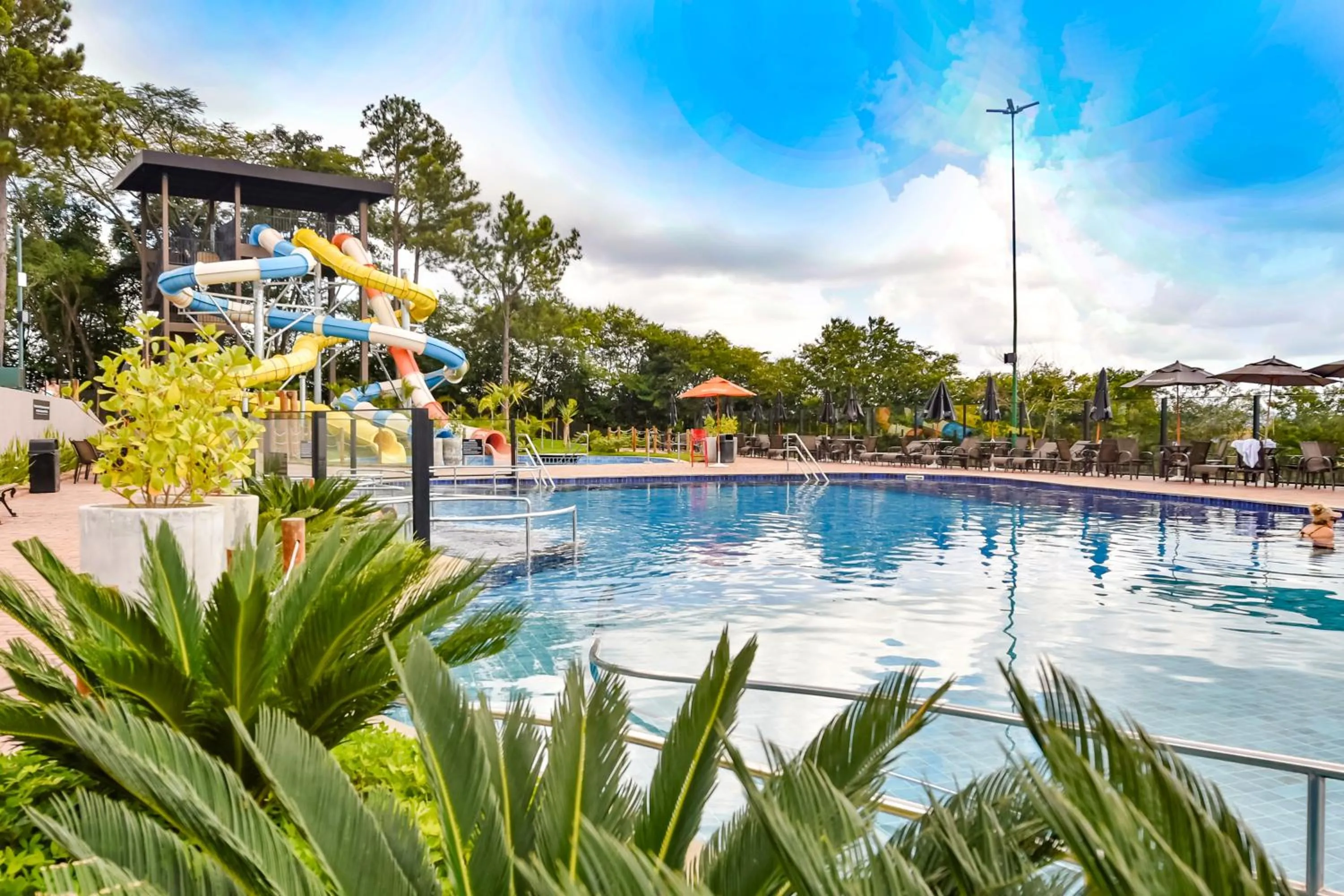 Swimming pool in Monreale Resort Parque Aquático