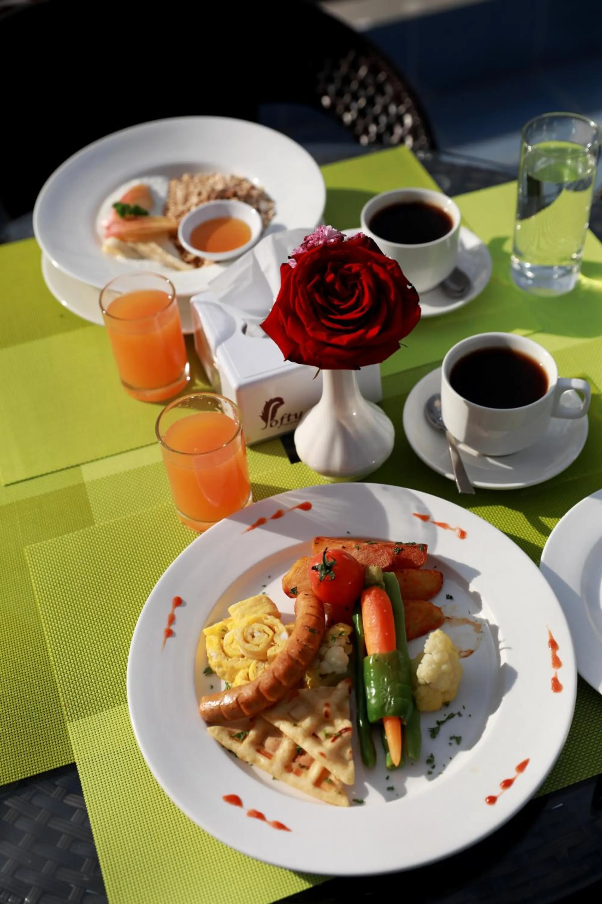 Food and drinks in Hotel Eco Tree Pokhara