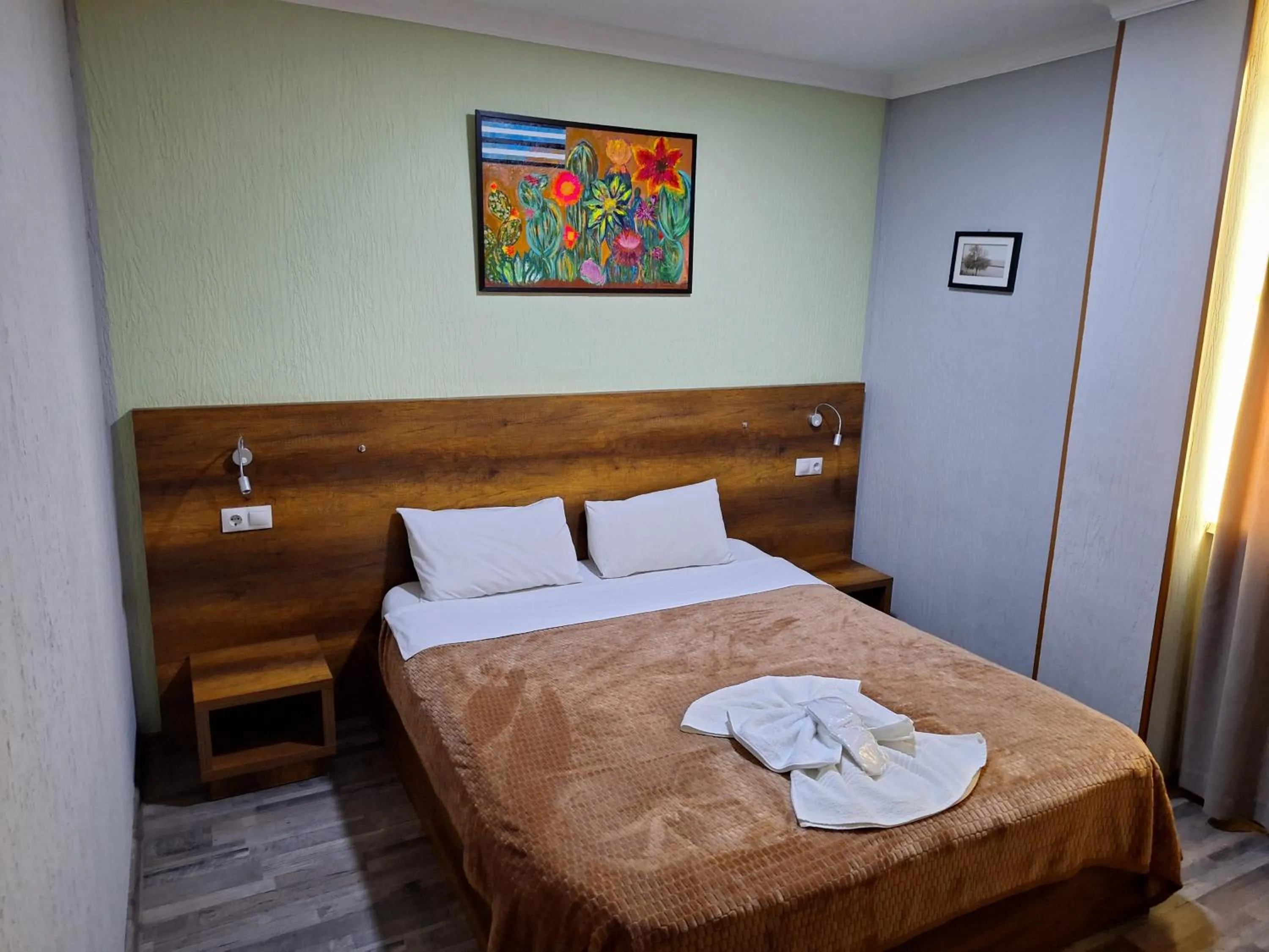 Bed in Hotel Georgian