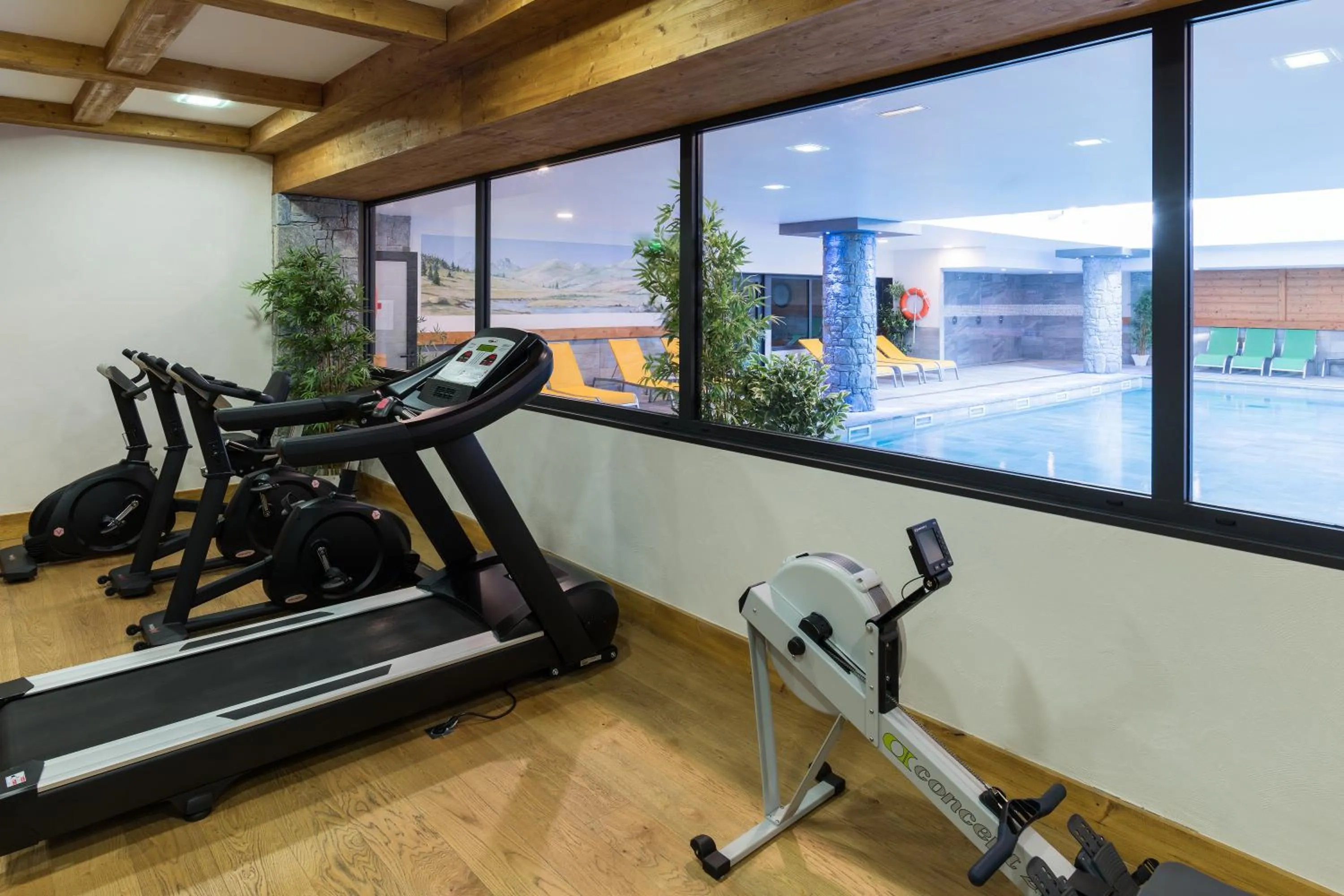 Fitness centre/facilities in CGH Résidence Boutique Le Napoléon