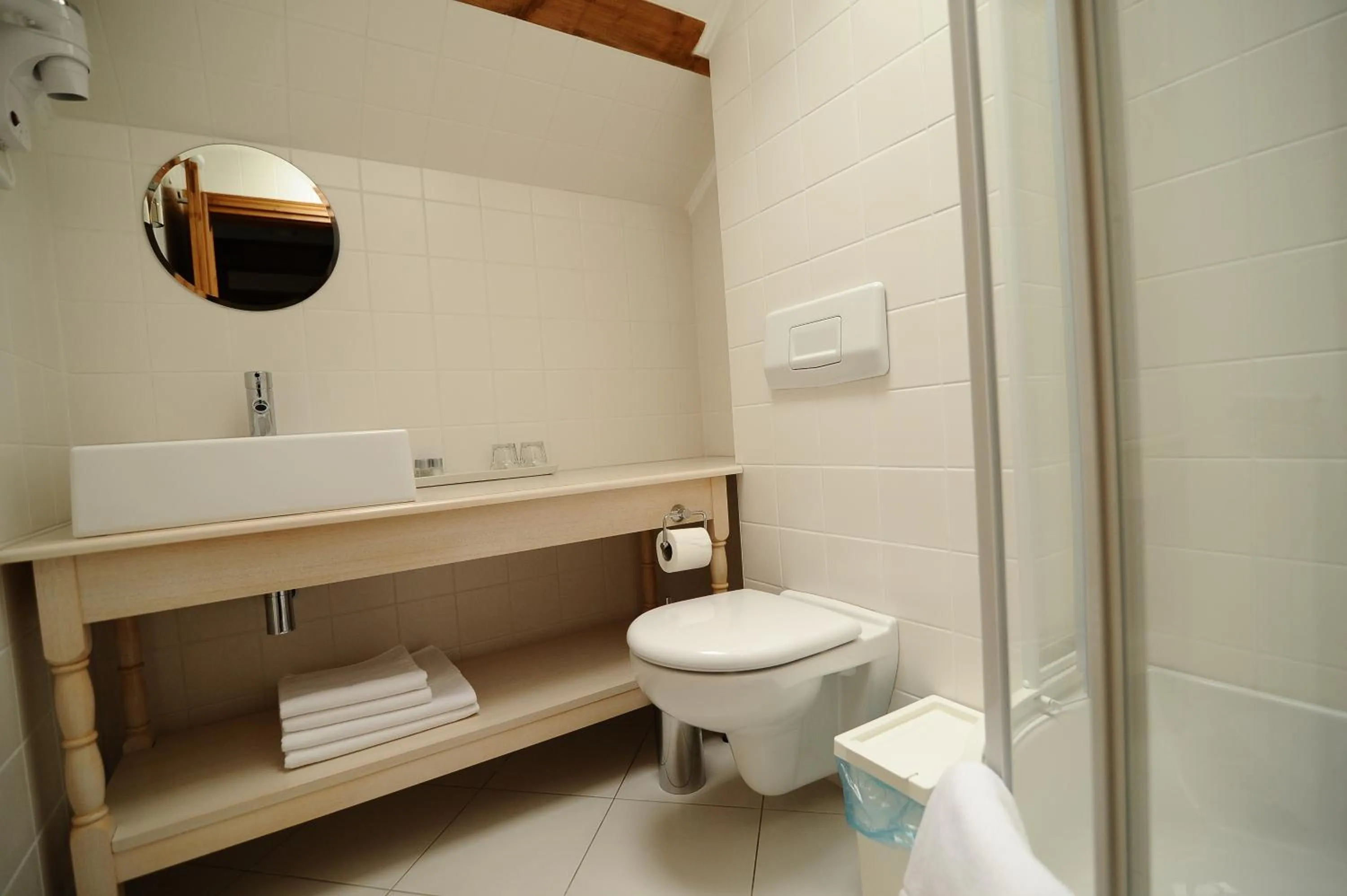 Bathroom in Pensiunea Tohanu Vechi