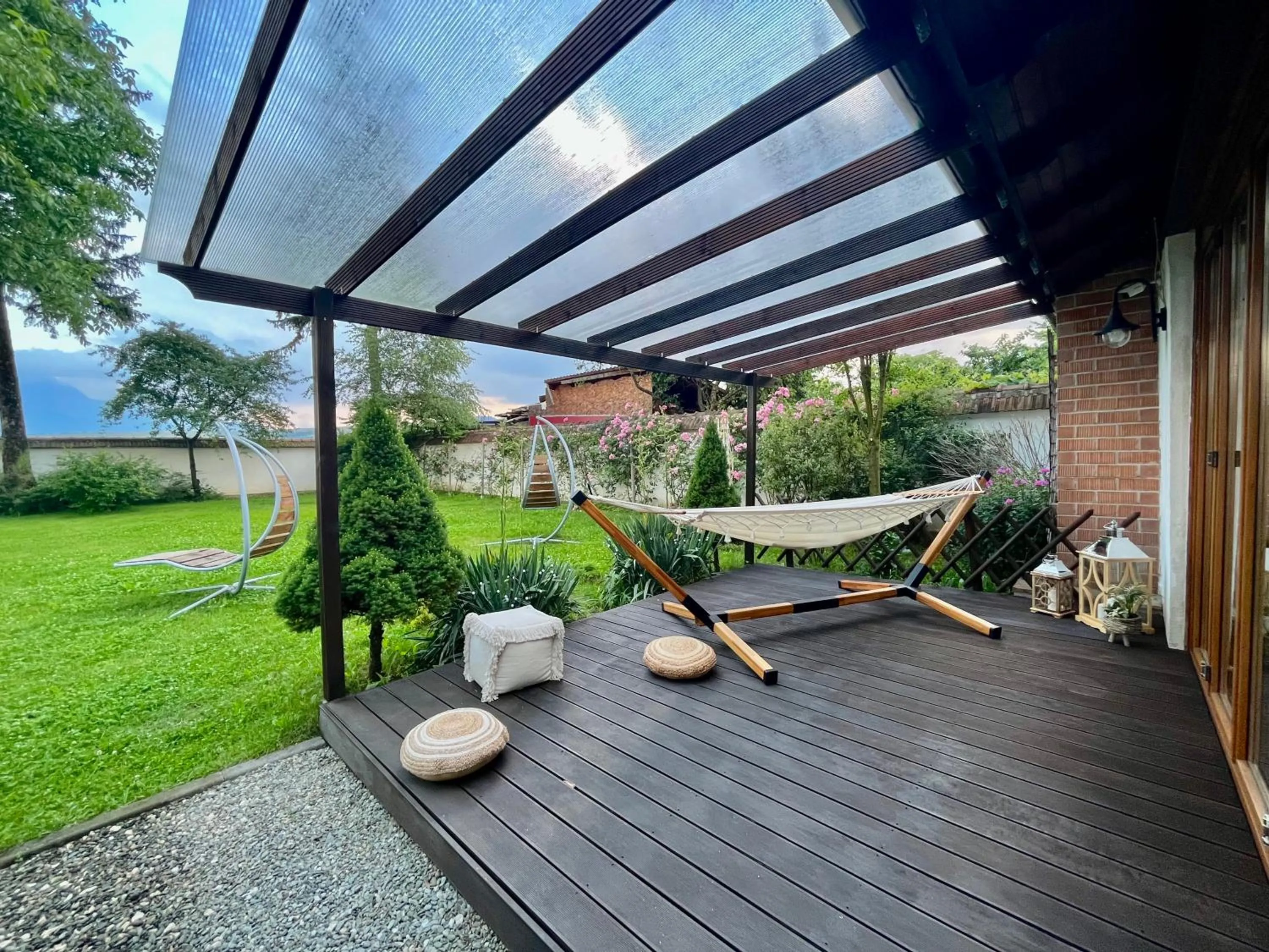 Garden in Pensiunea Tohanu Vechi