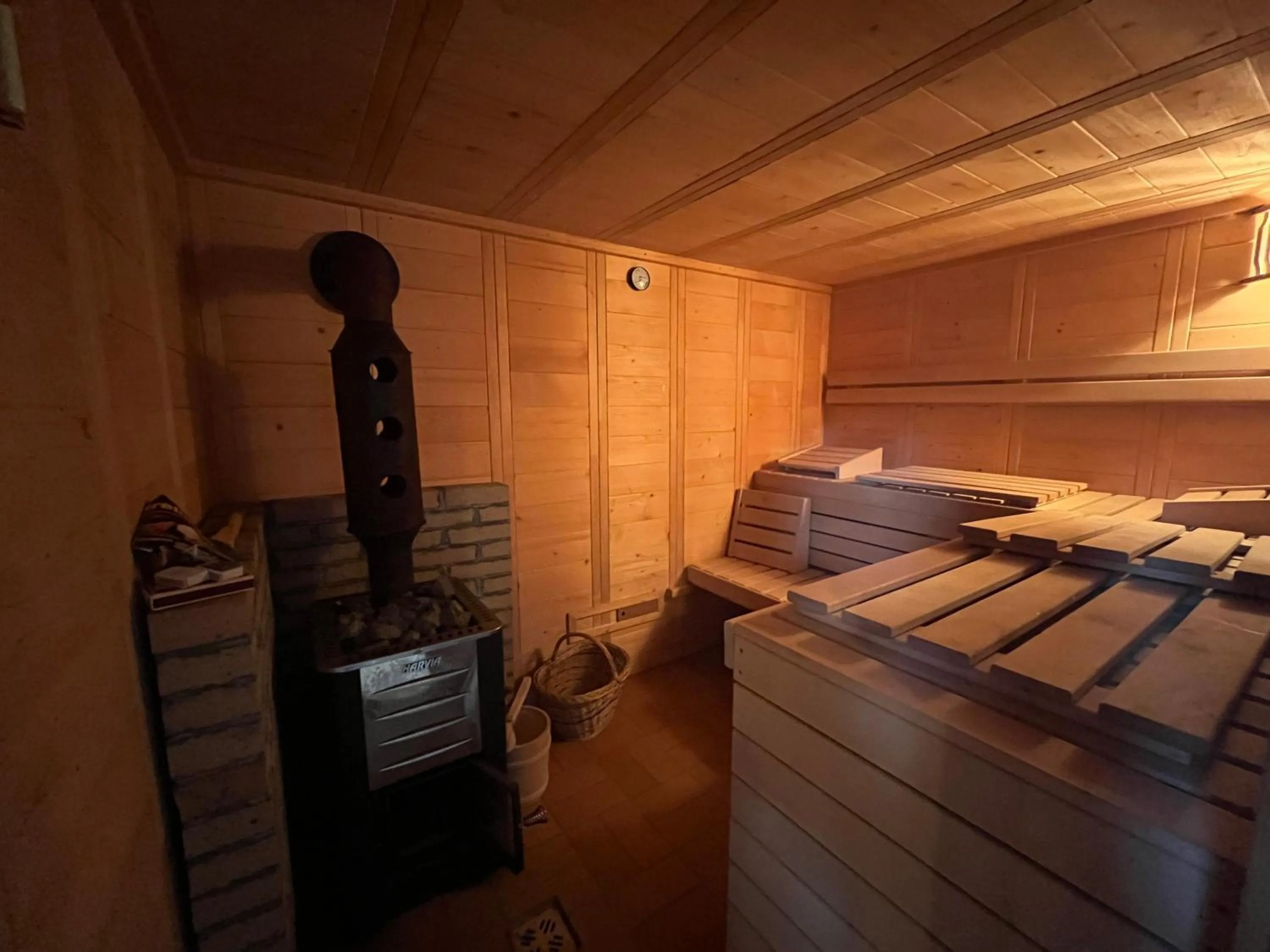 Sauna, Bed in Pensiunea Tohanu Vechi