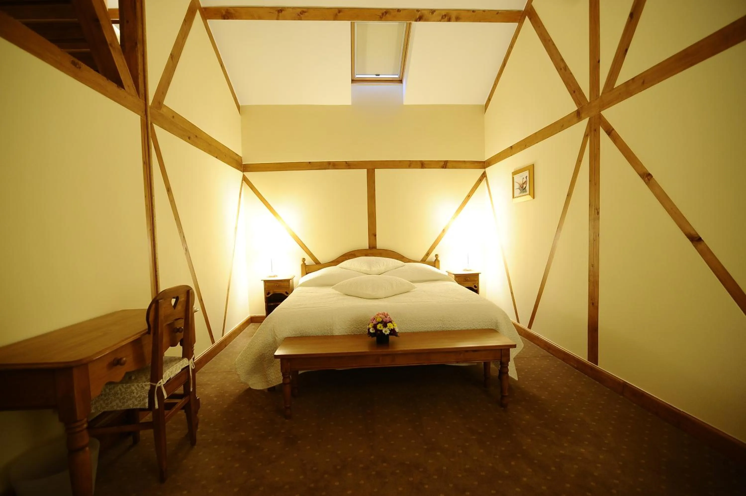 Bed in Pensiunea Tohanu Vechi