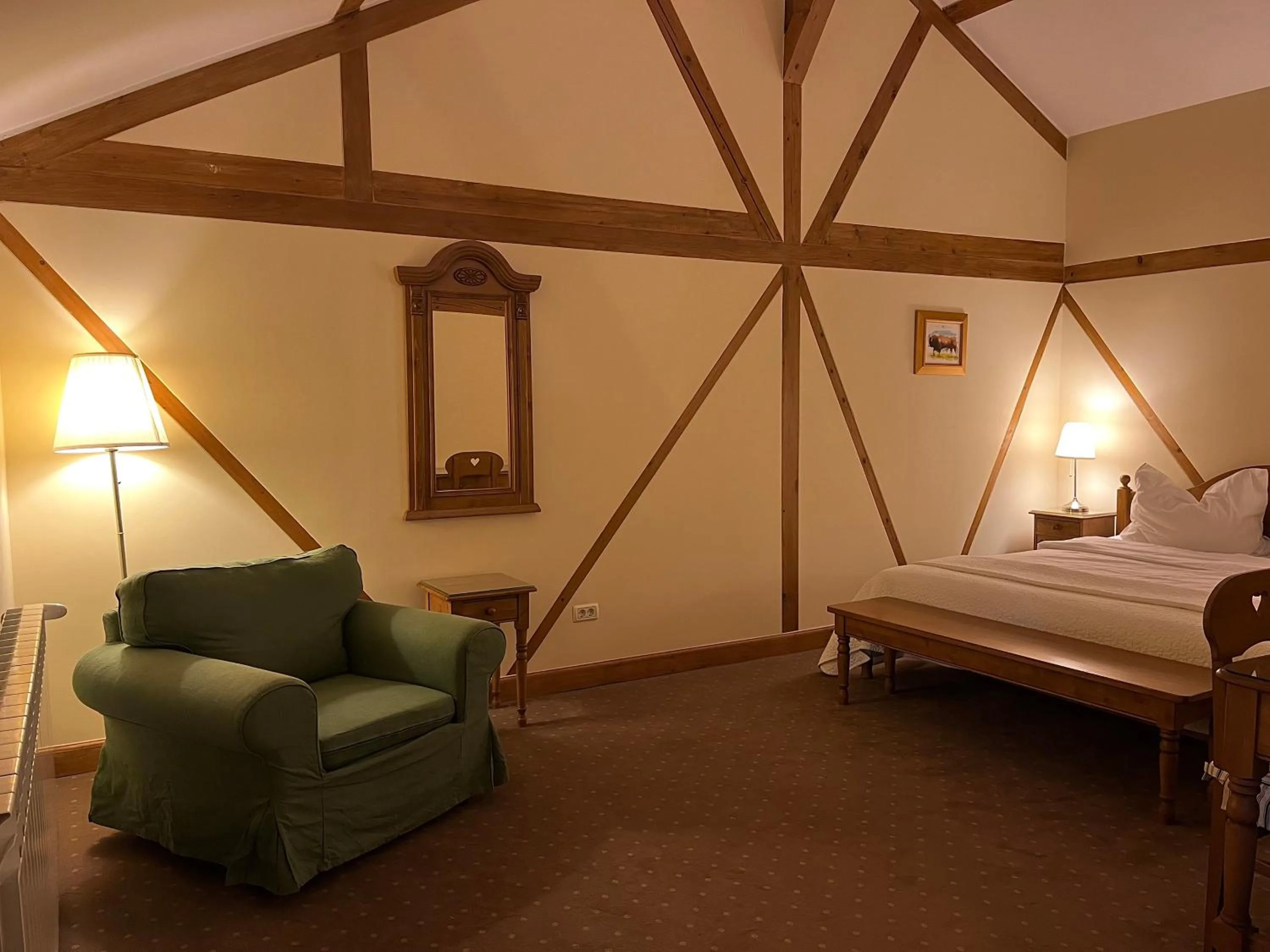 Bedroom, Bed in Pensiunea Tohanu Vechi