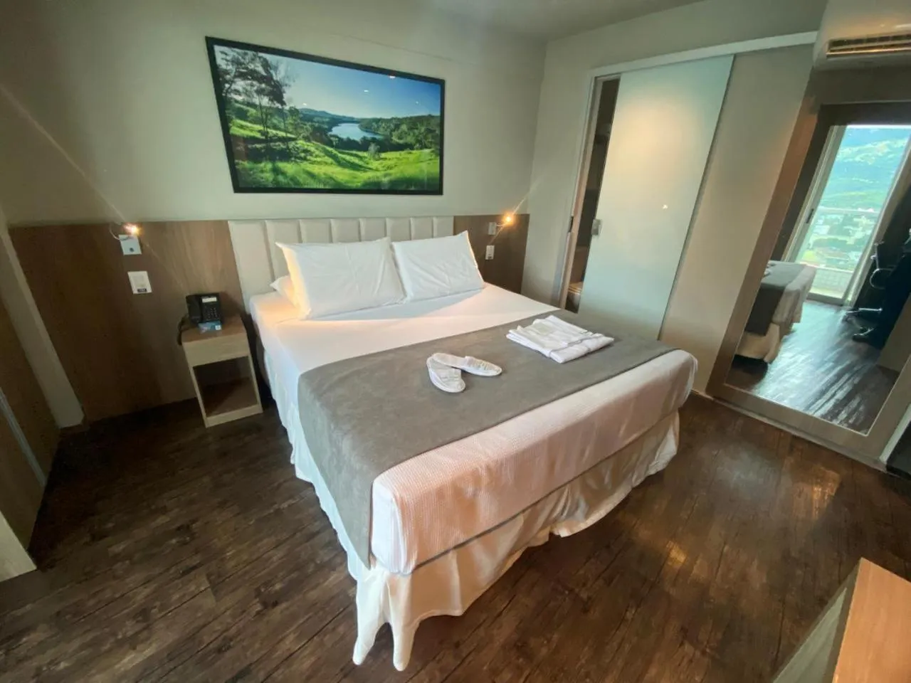 Bed in San Diego Suítes Governador Valadares