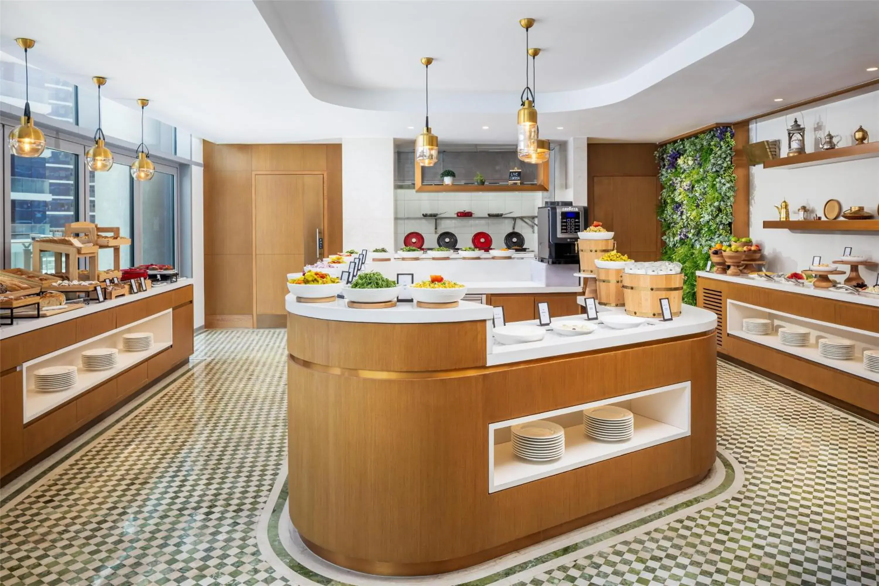 Restaurant/places to eat in Hilton Dubai Creek Hotel & Residences Restaurant/places to eat in Hilton Dubai Creek Hotel & Residences