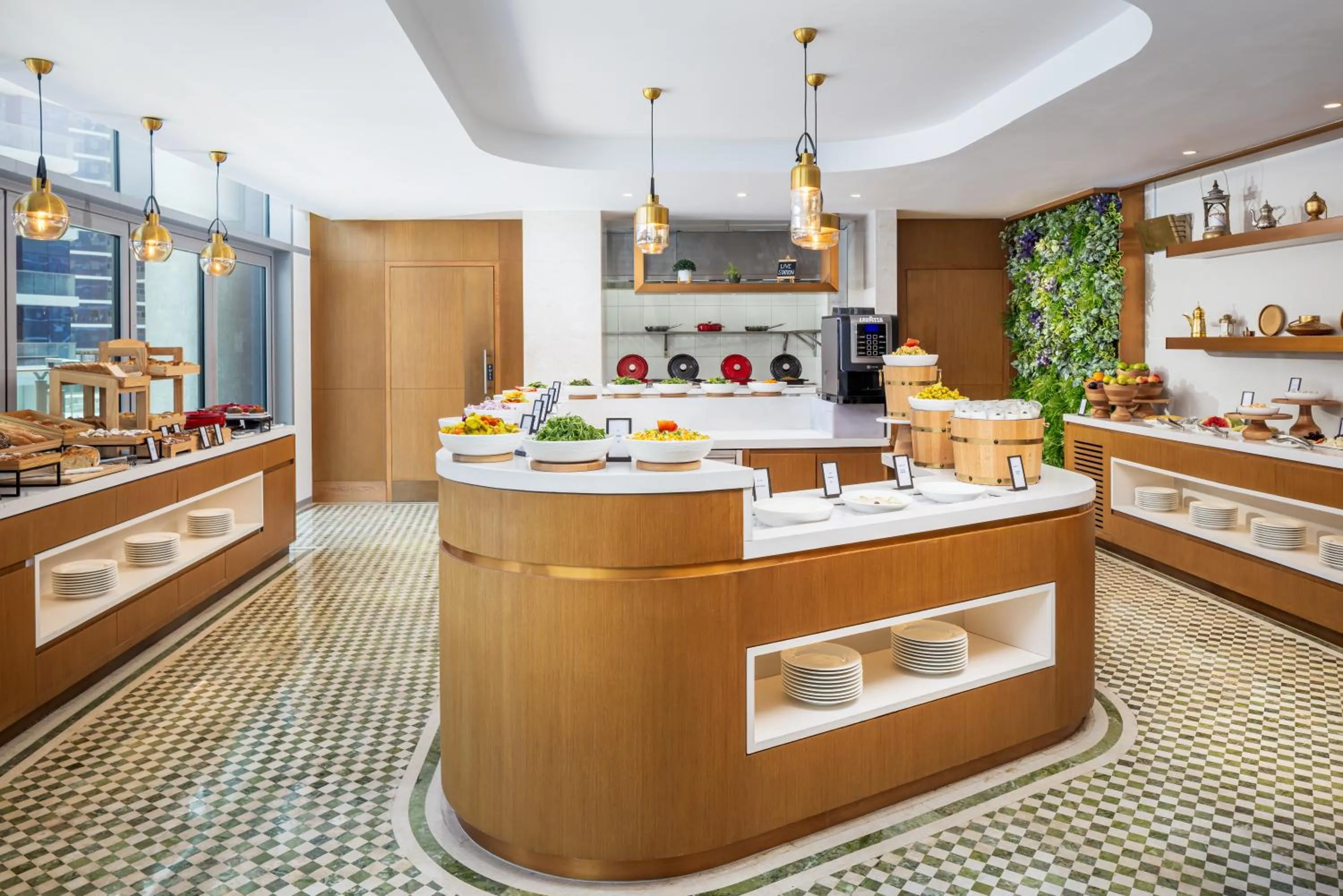 Breakfast in Hilton Dubai Creek Hotel & Residences