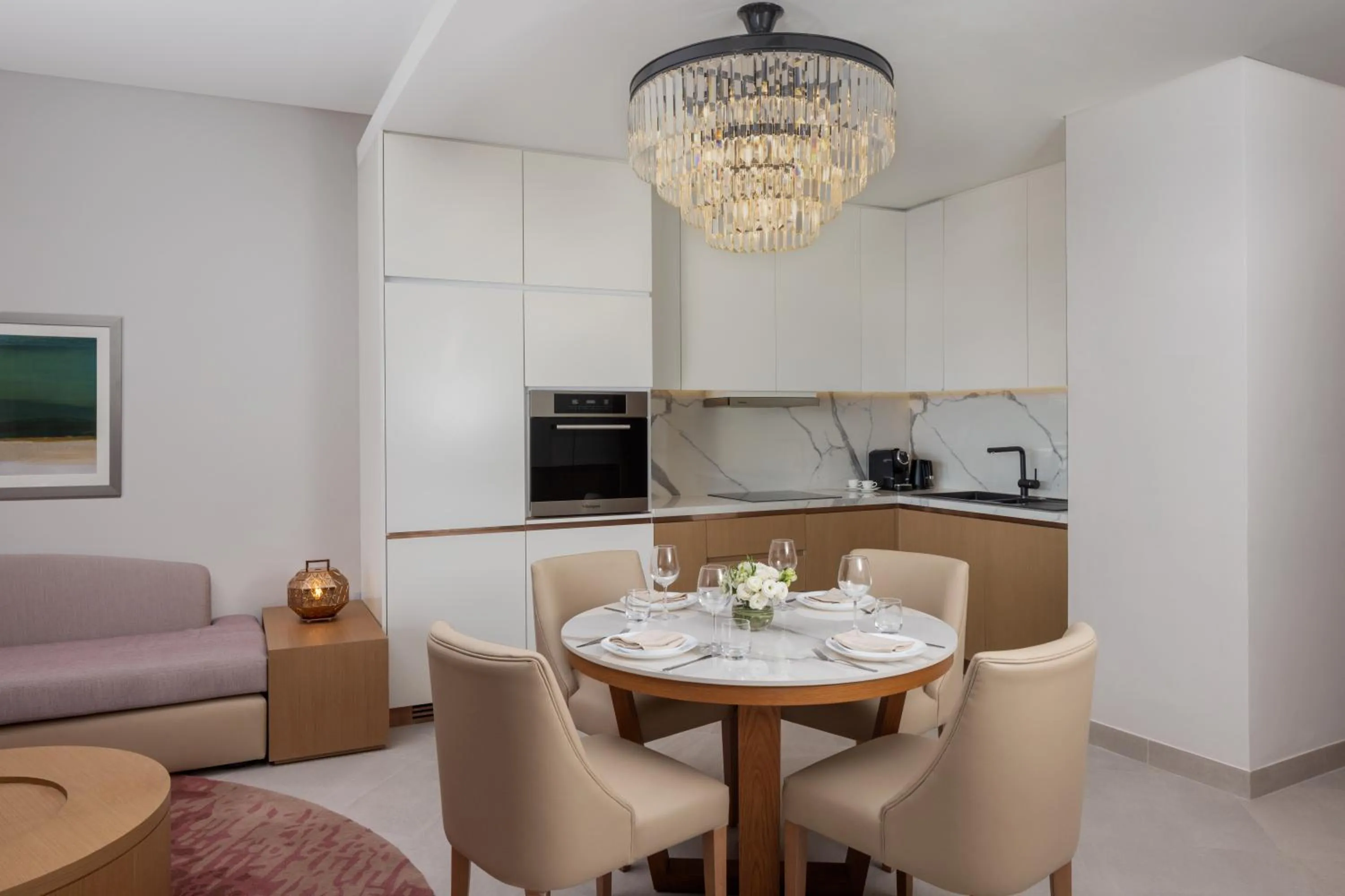 Dining area in Hilton Dubai Creek Hotel & Residences