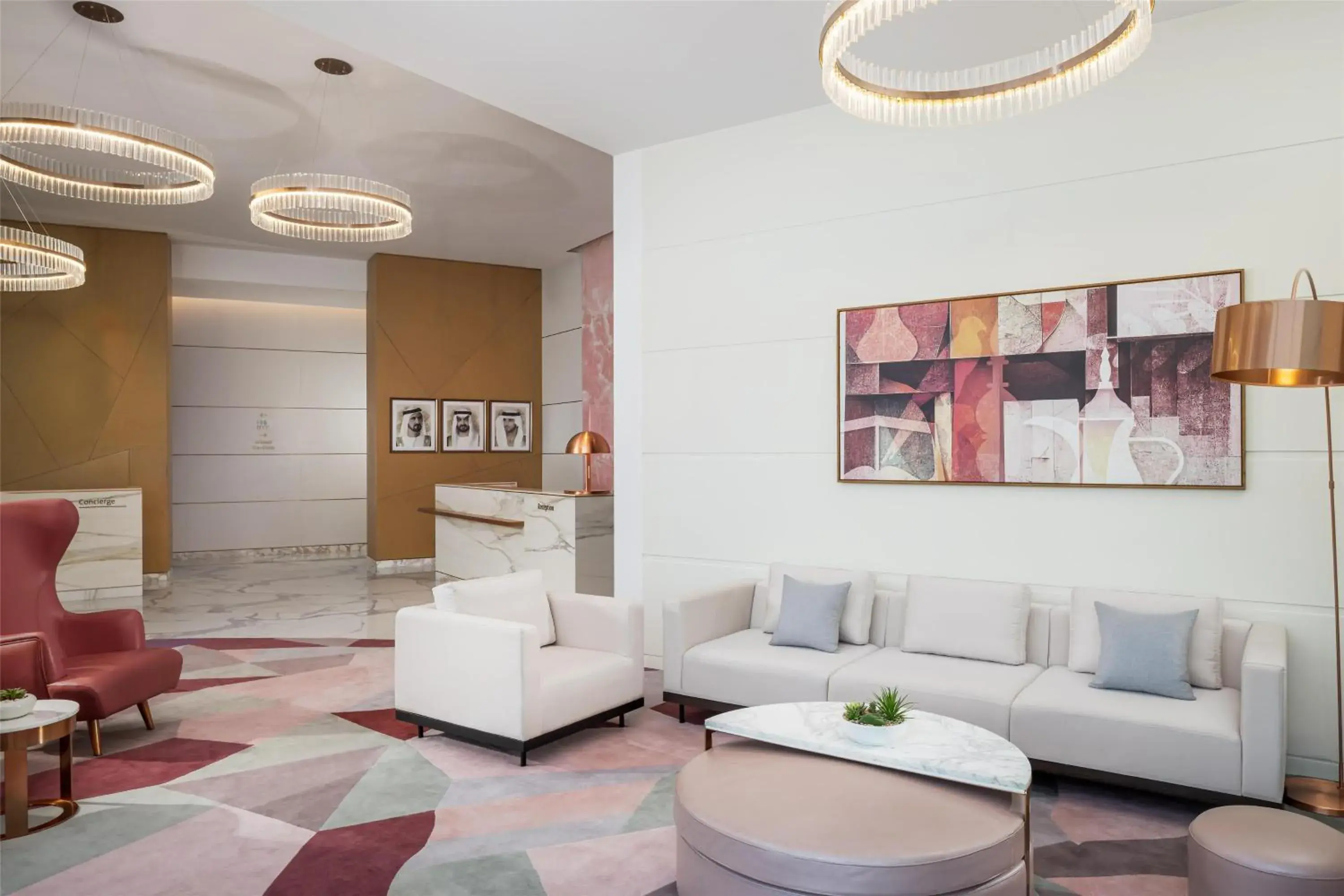 Lobby or reception in Hilton Dubai Creek Hotel & Residences Lobby or reception in Hilton Dubai Creek Hotel & Residences