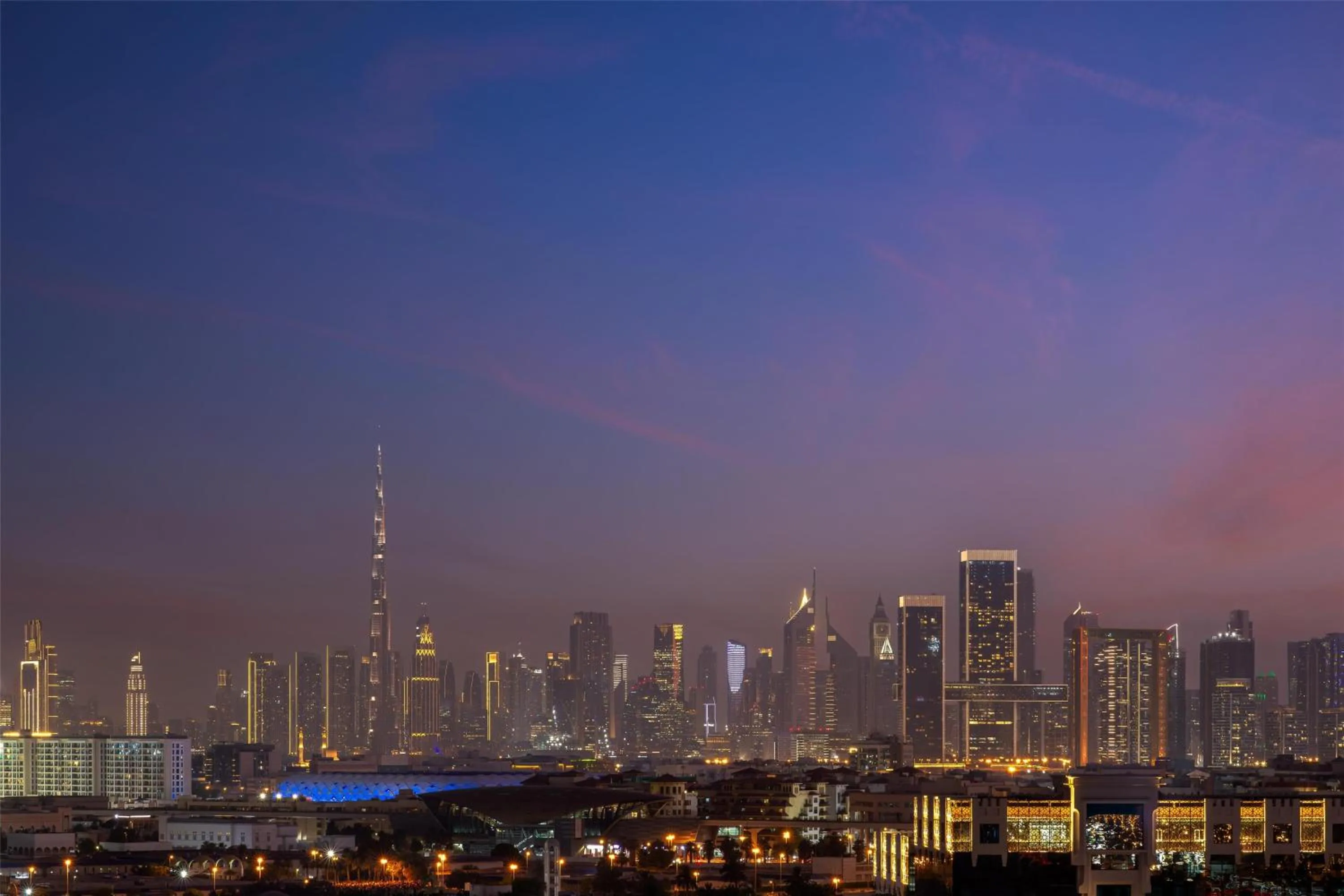 Night in Hilton Dubai Creek Hotel & Residences