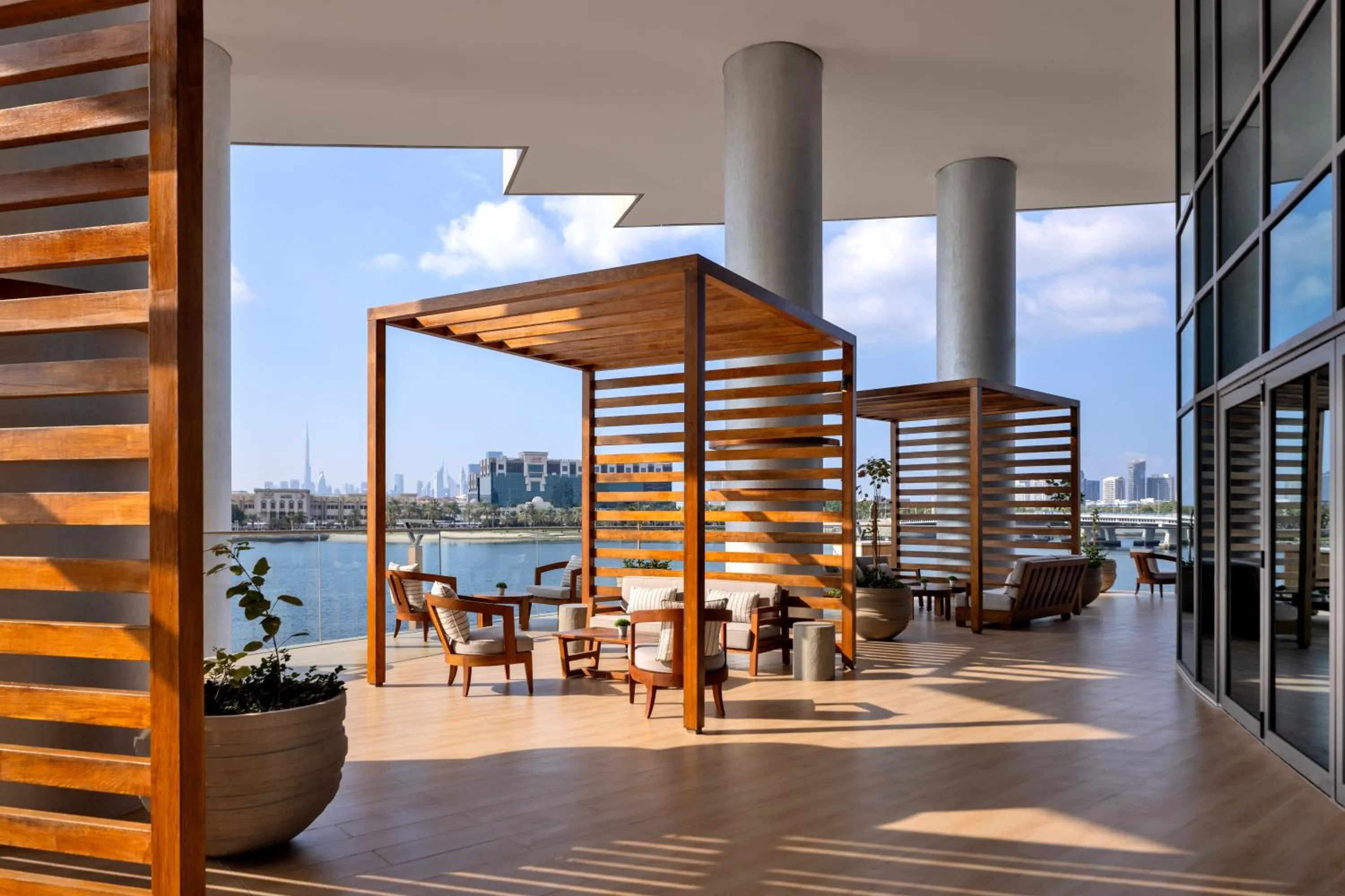 Restaurant/places to eat in Hilton Dubai Creek Hotel & Residences