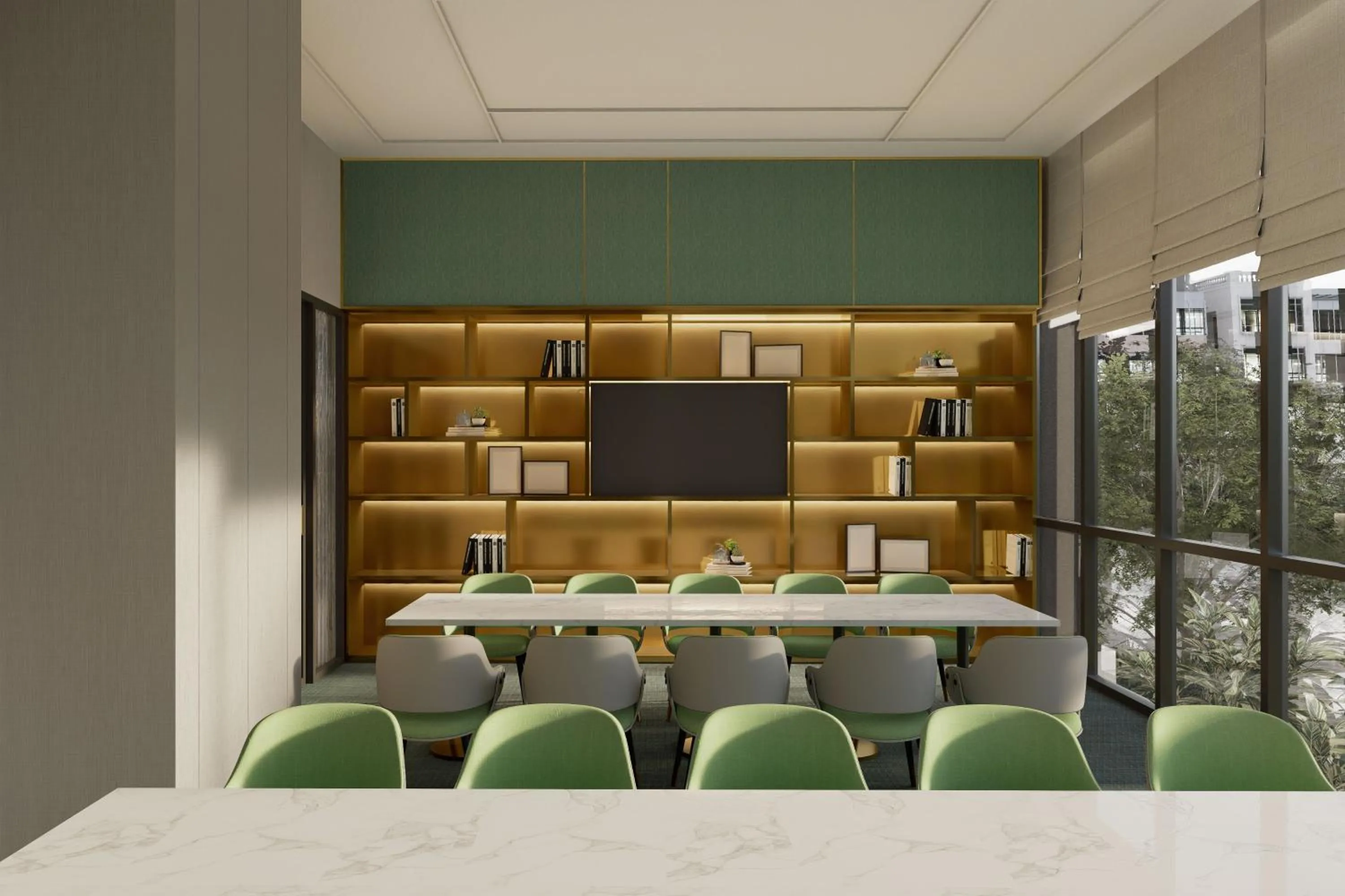 Meeting/conference room in Hilton Garden Inn Jiangmen Xinhui