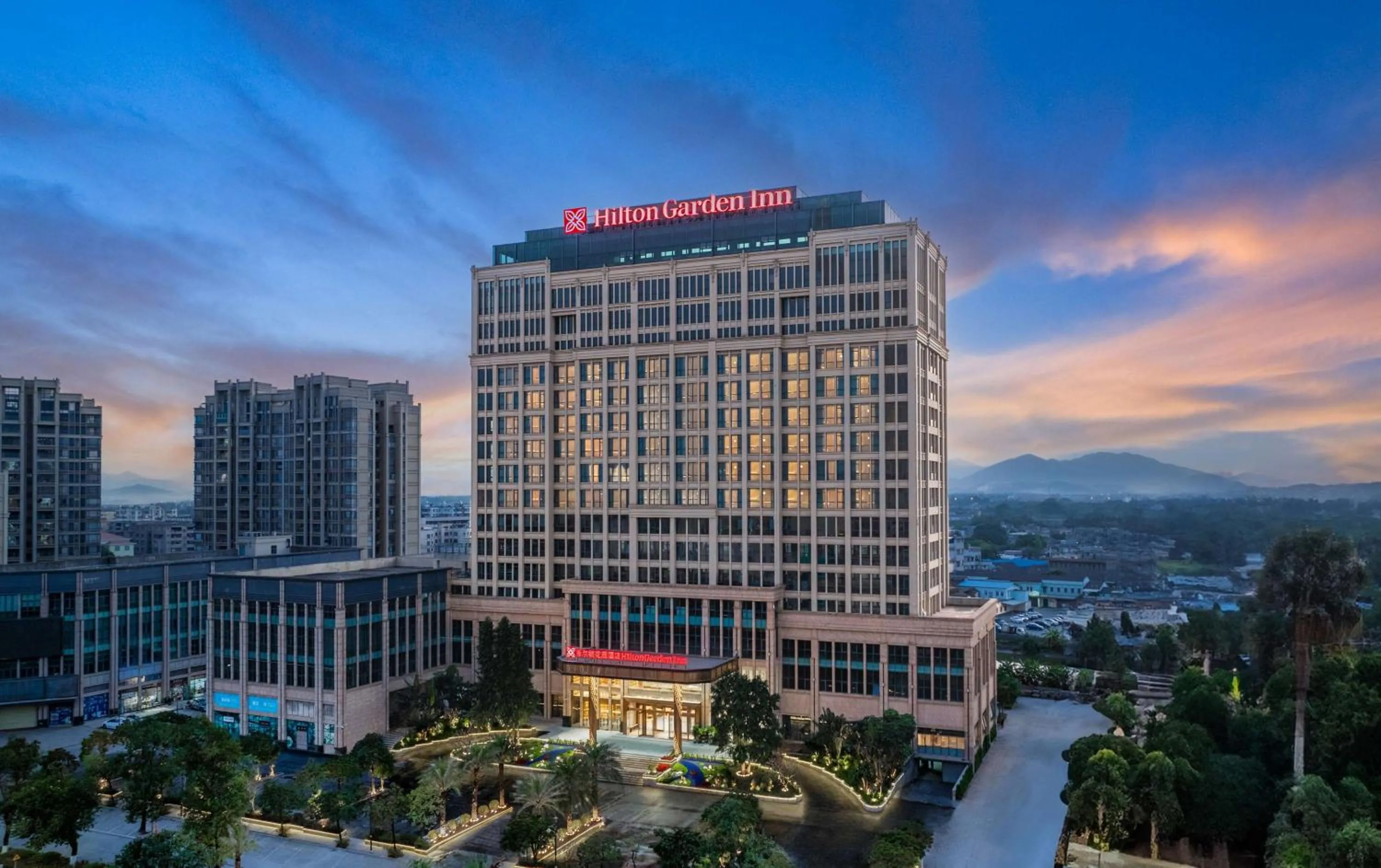 Property building in Hilton Garden Inn Jiangmen Xinhui